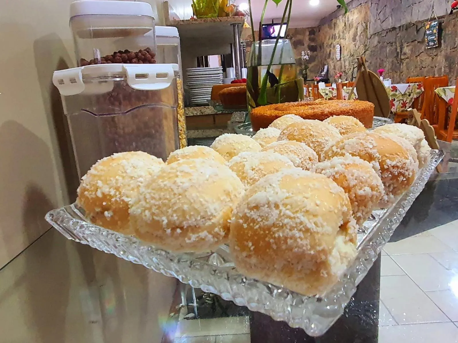 Breakfast in Pousada Tuiuiu