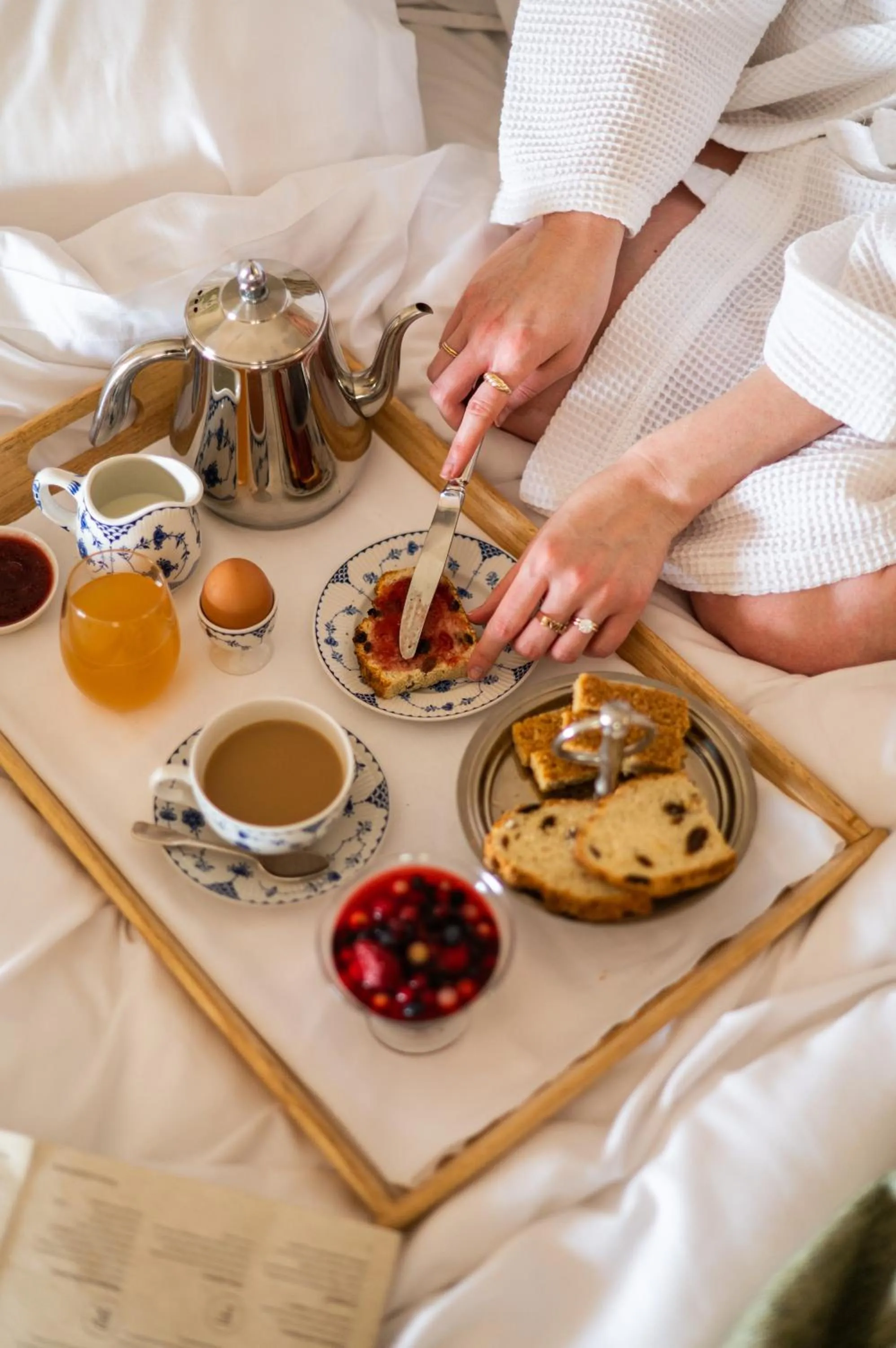 Food close-up in Ballymaloe House Hotel