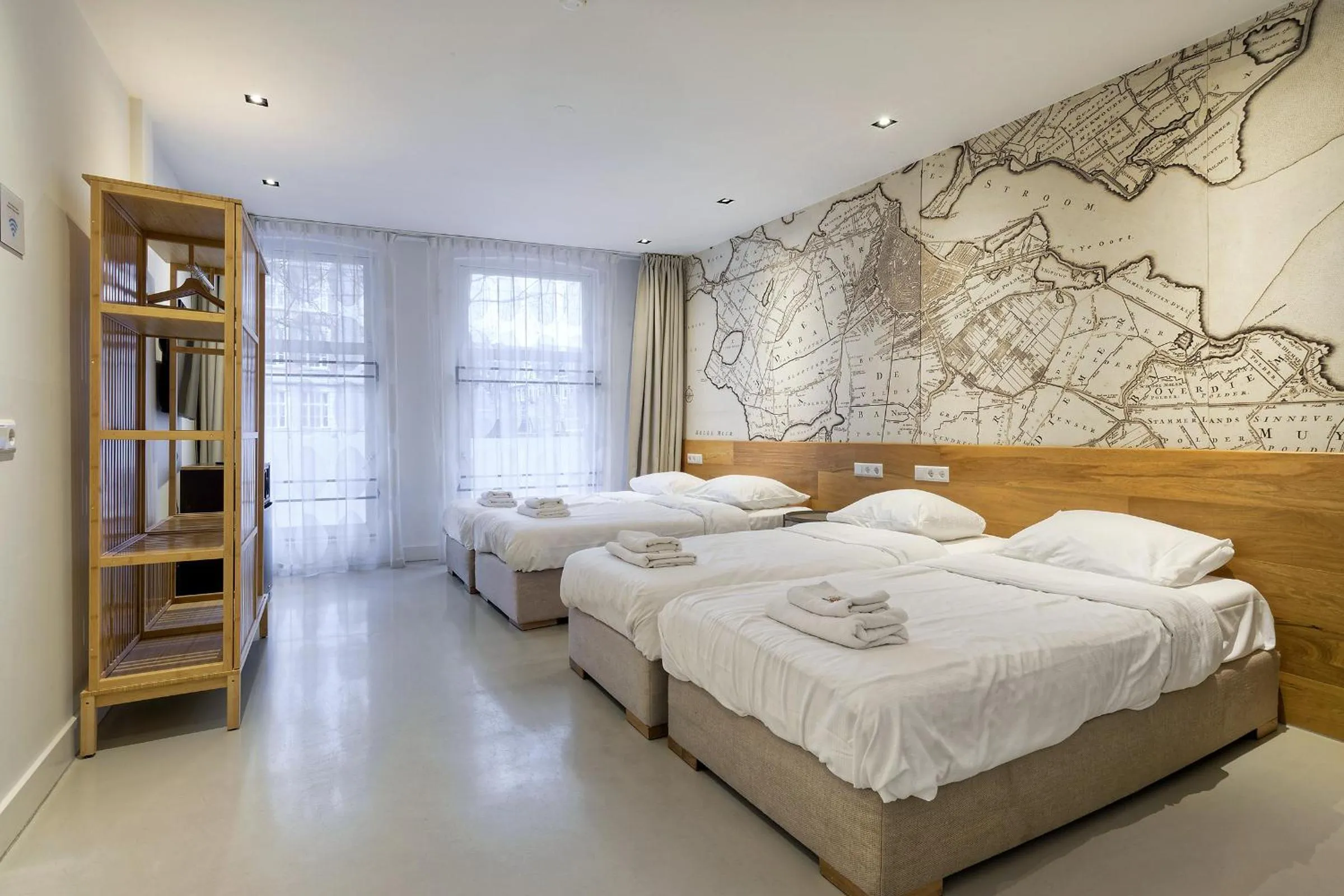 Bed in Marnix360apartments The Mansion Suites