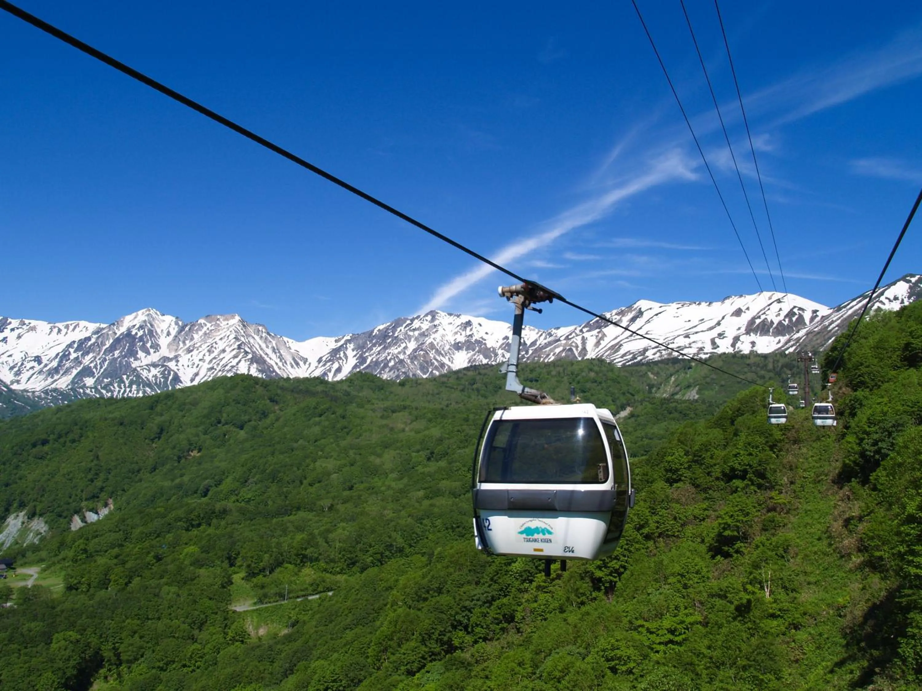 Spring in Hotel Hakuba Berghaus