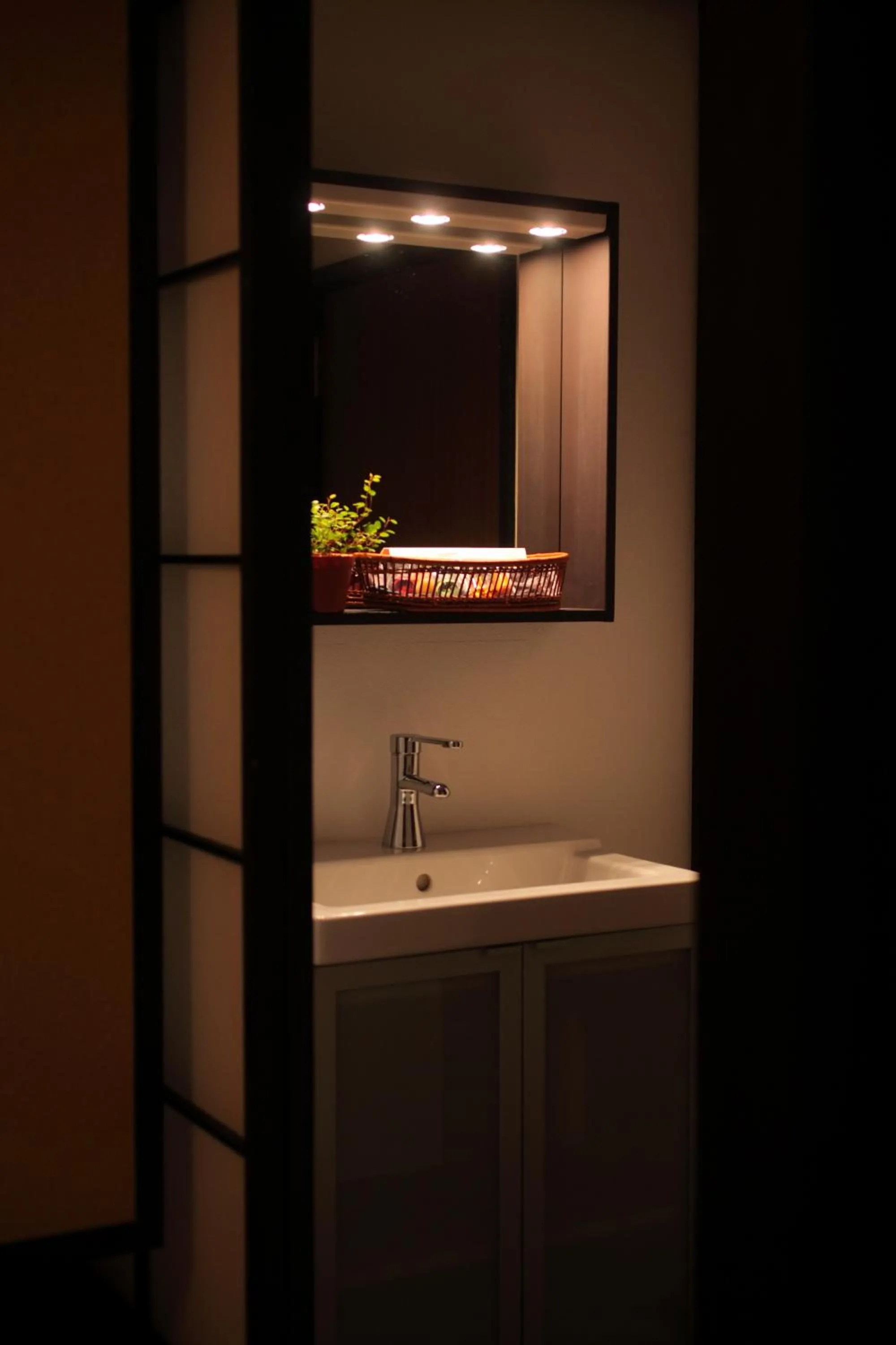 Decorative detail in Hotel Hakuba Berghaus