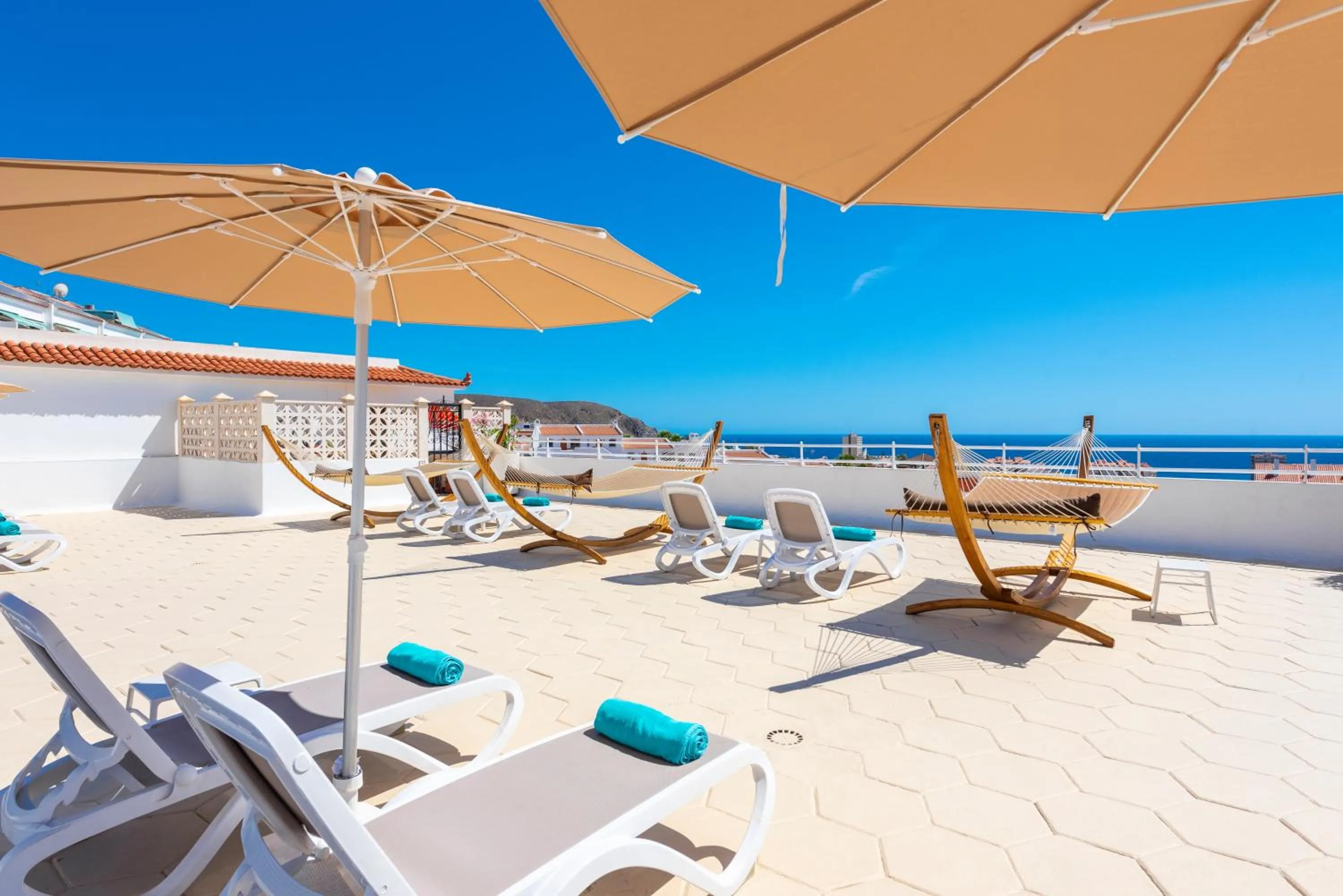 Solarium in Club Tenerife Apartments