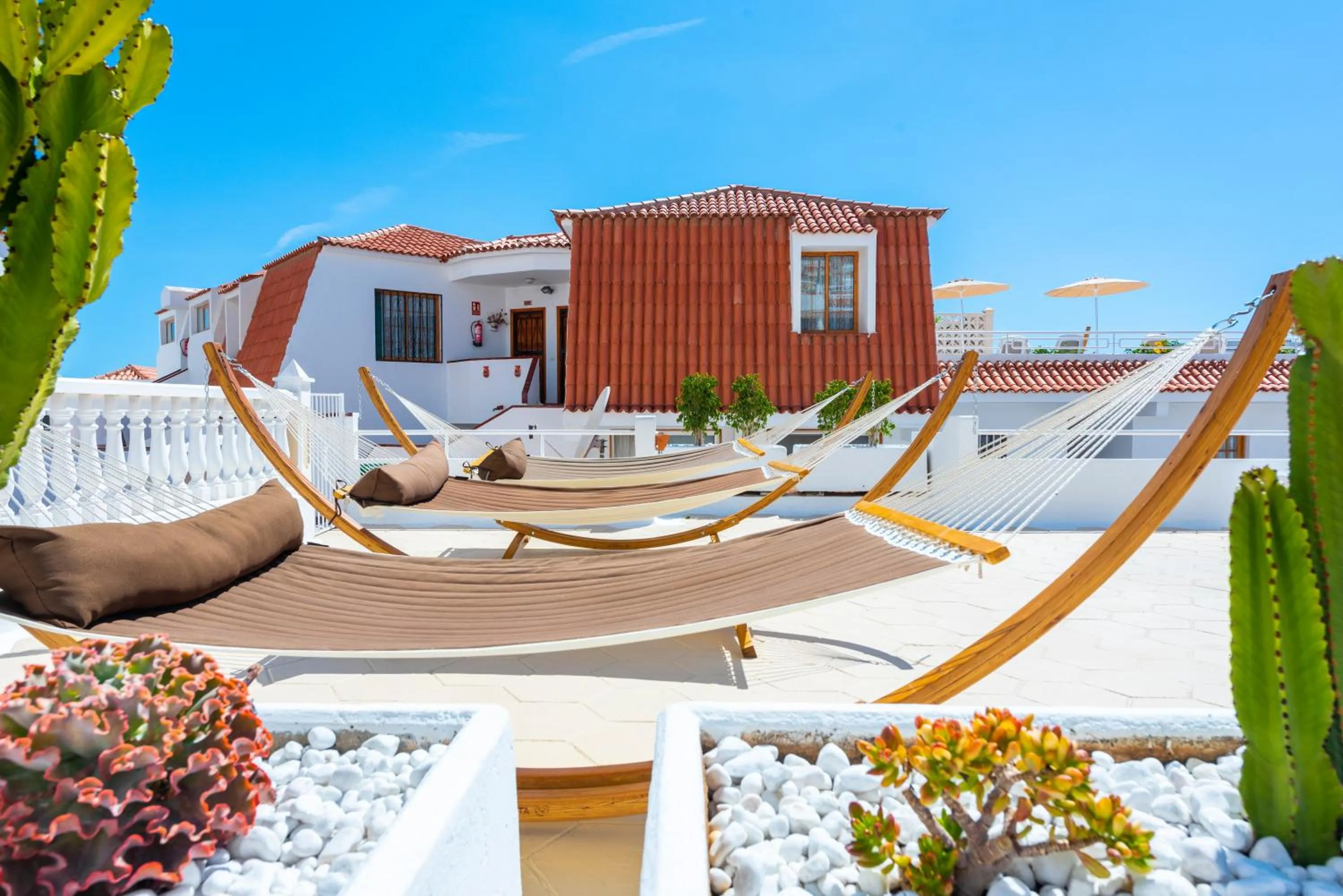 Solarium in Club Tenerife Apartments