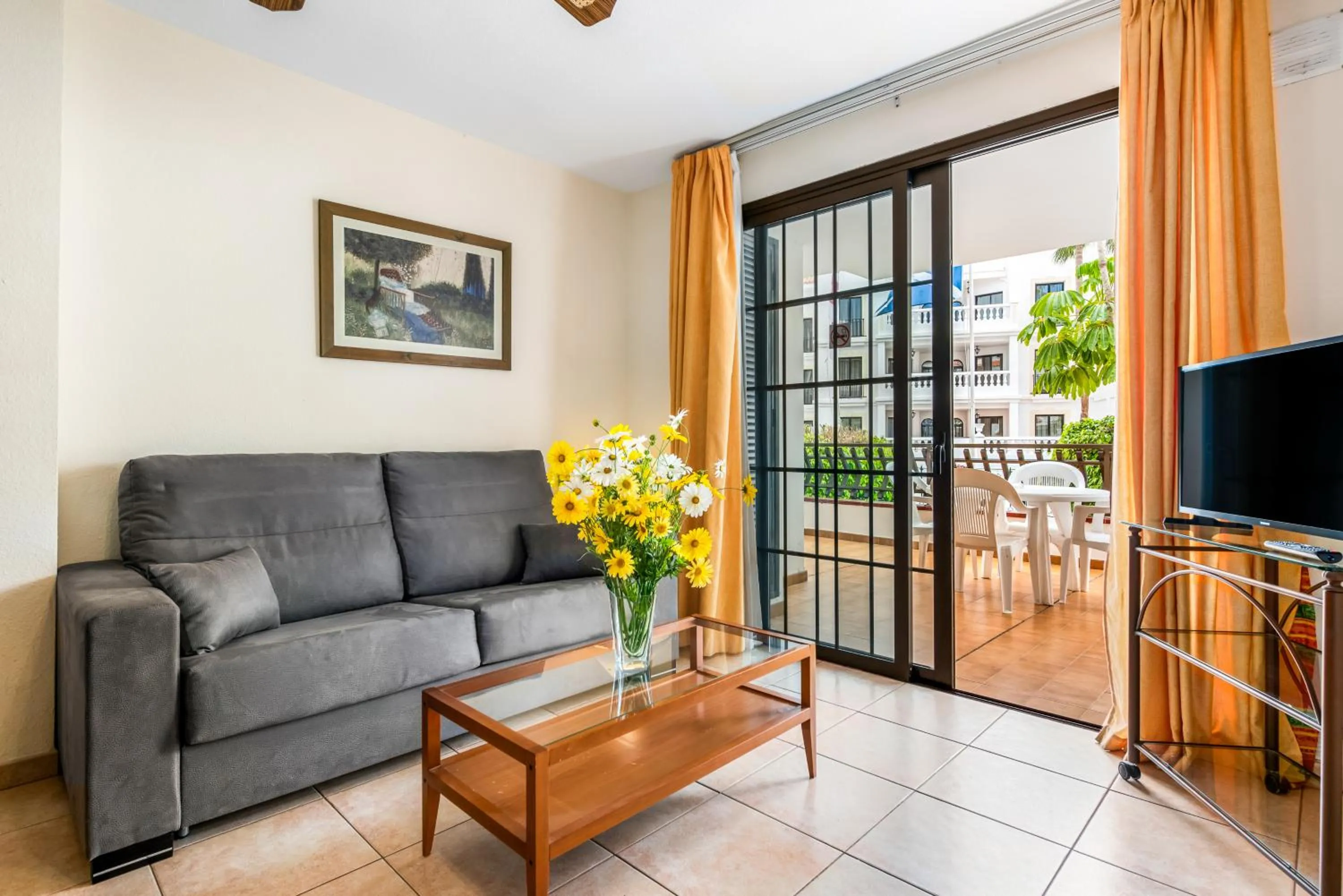 Balcony/Terrace in Club Tenerife Apartments