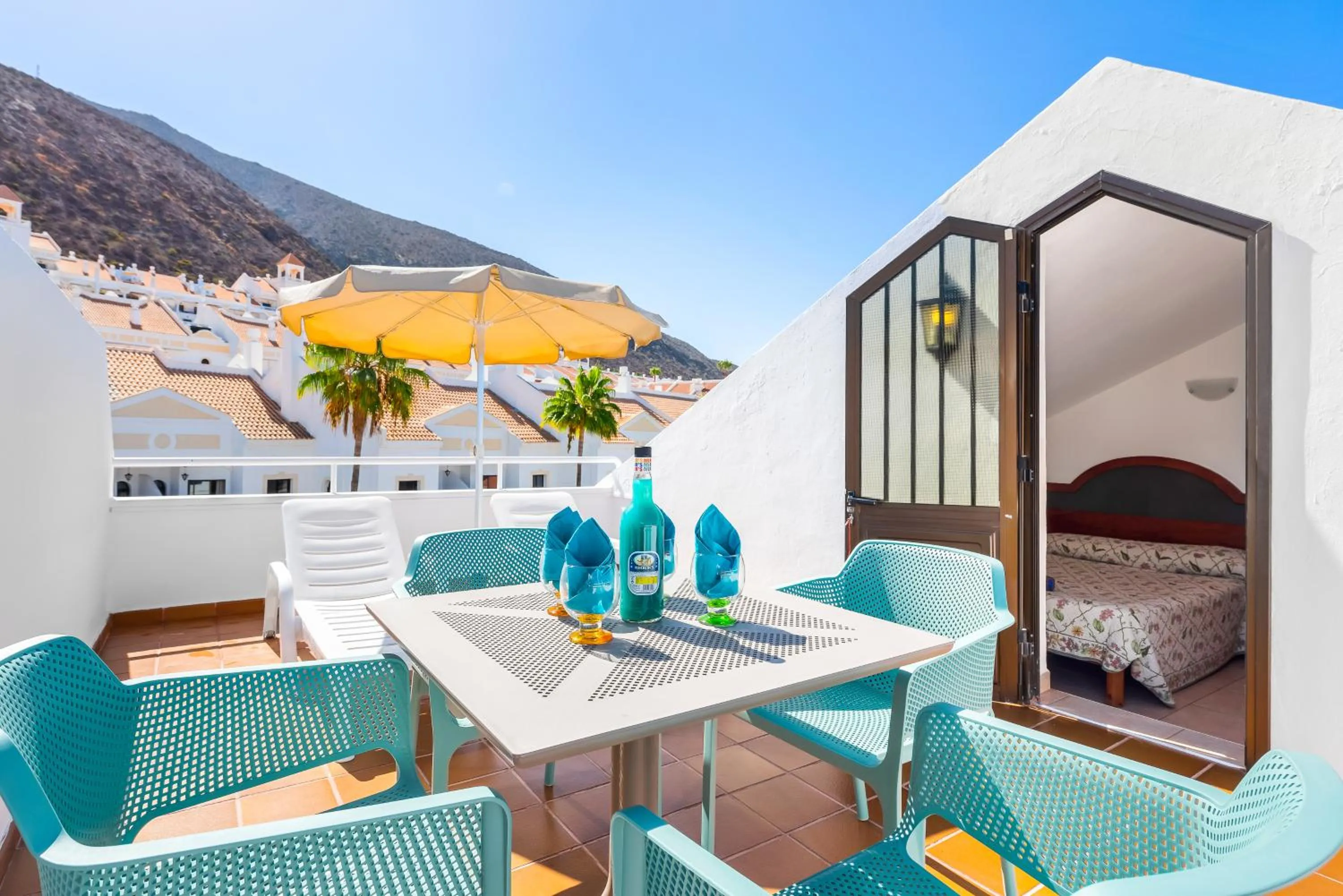 Solarium in Club Tenerife Apartments