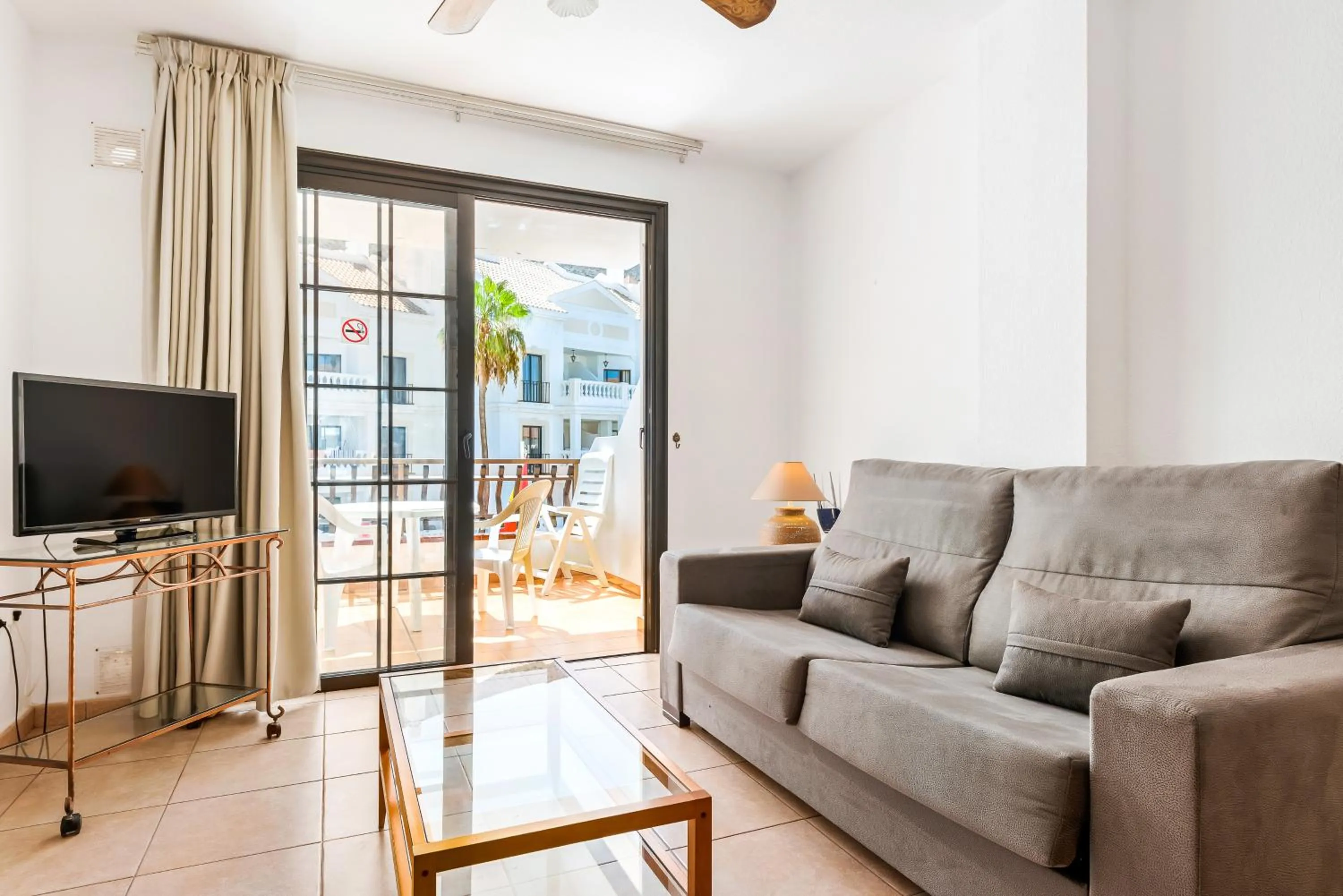 Living room in Club Tenerife Apartments