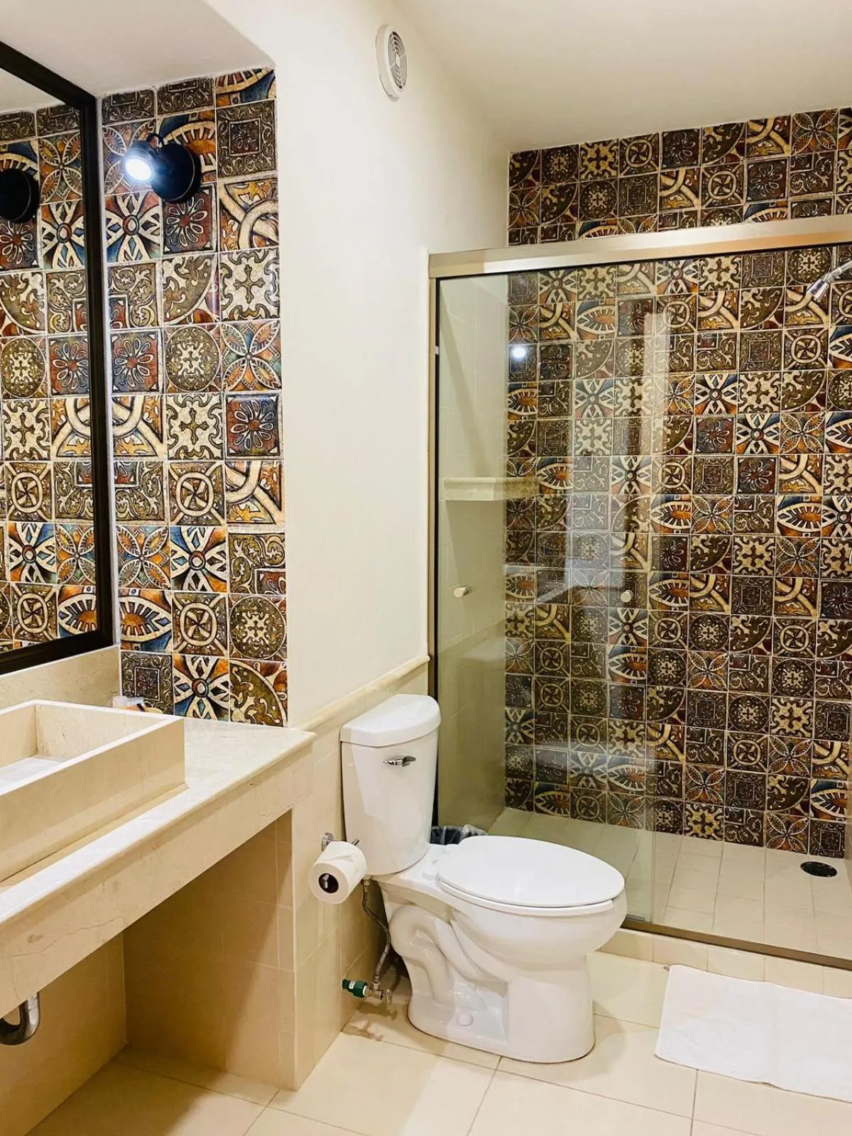 Bathroom in Mansión Leonor