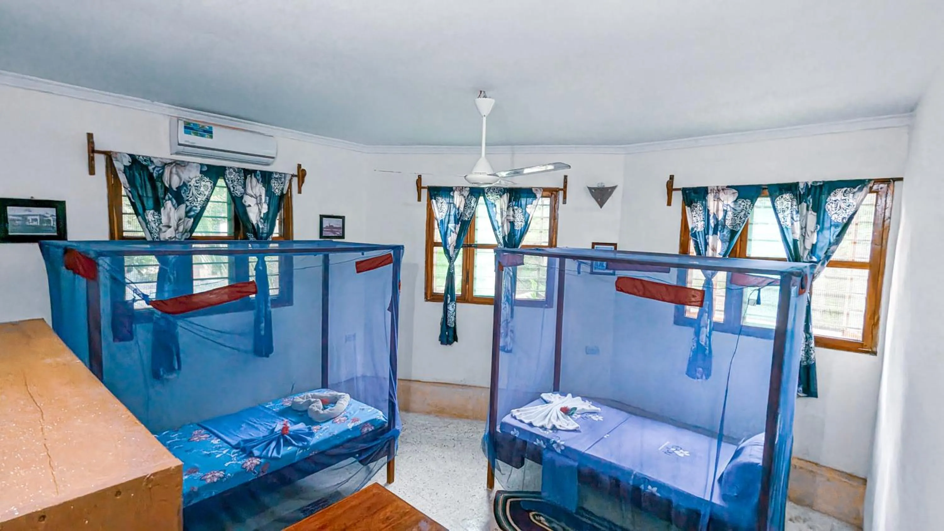 Garden view in Mwana House