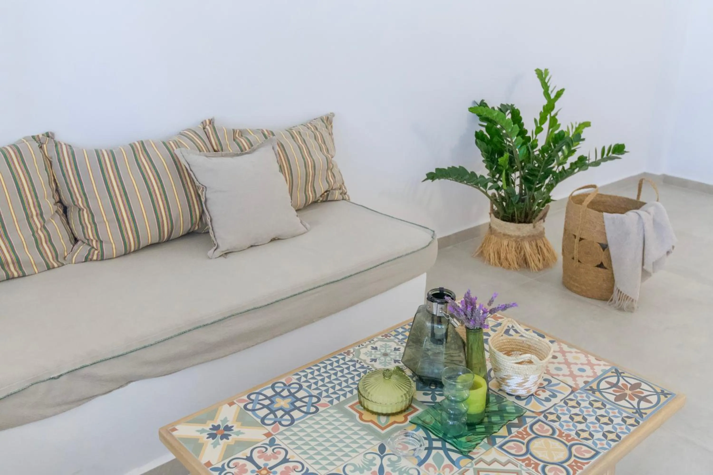 Living room in Margarita Studios Ambelas