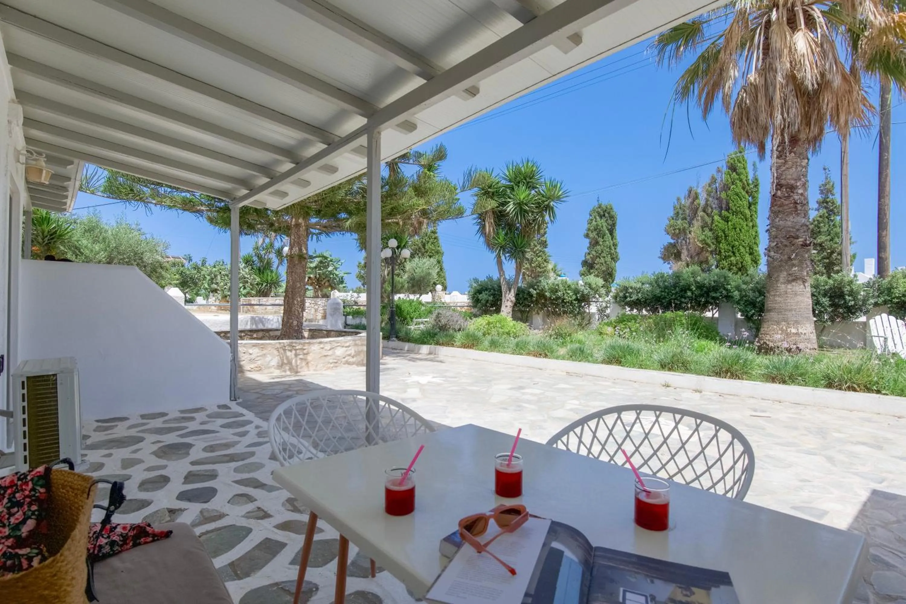 Garden in Margarita Studios Ambelas