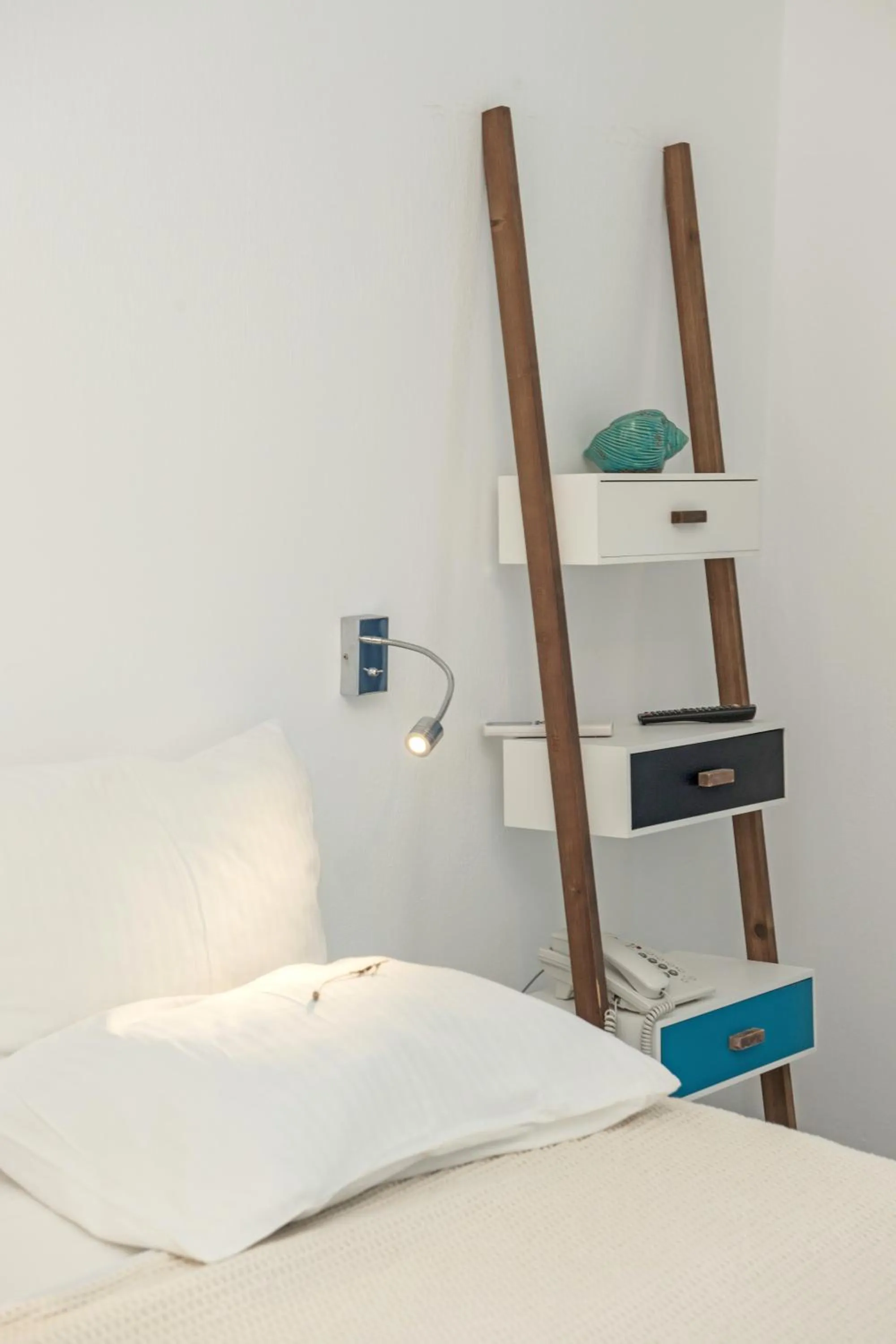 Decorative detail, Bed in Margarita Studios Ambelas