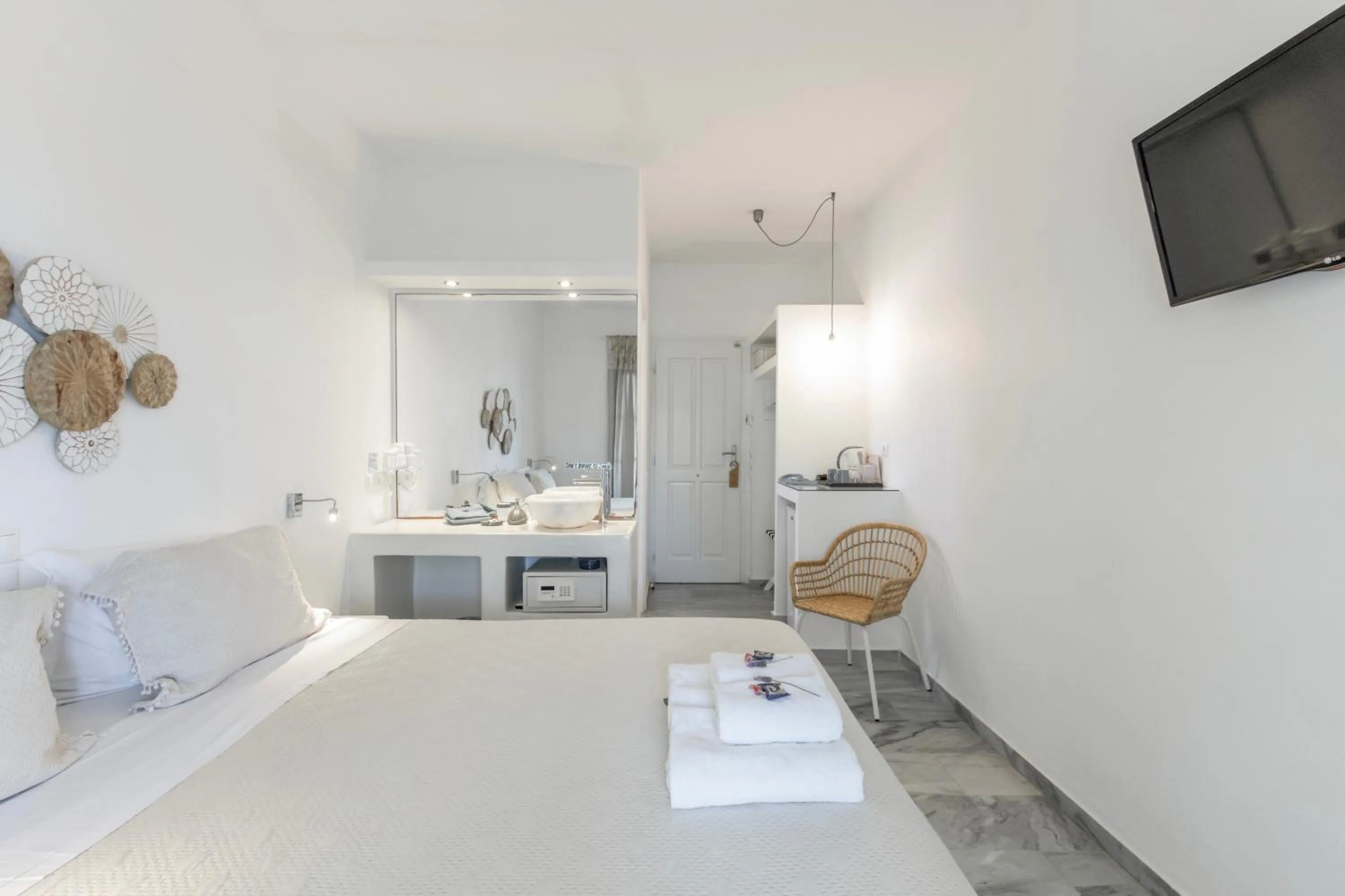 Bedroom, Bed in Margarita Studios Ambelas