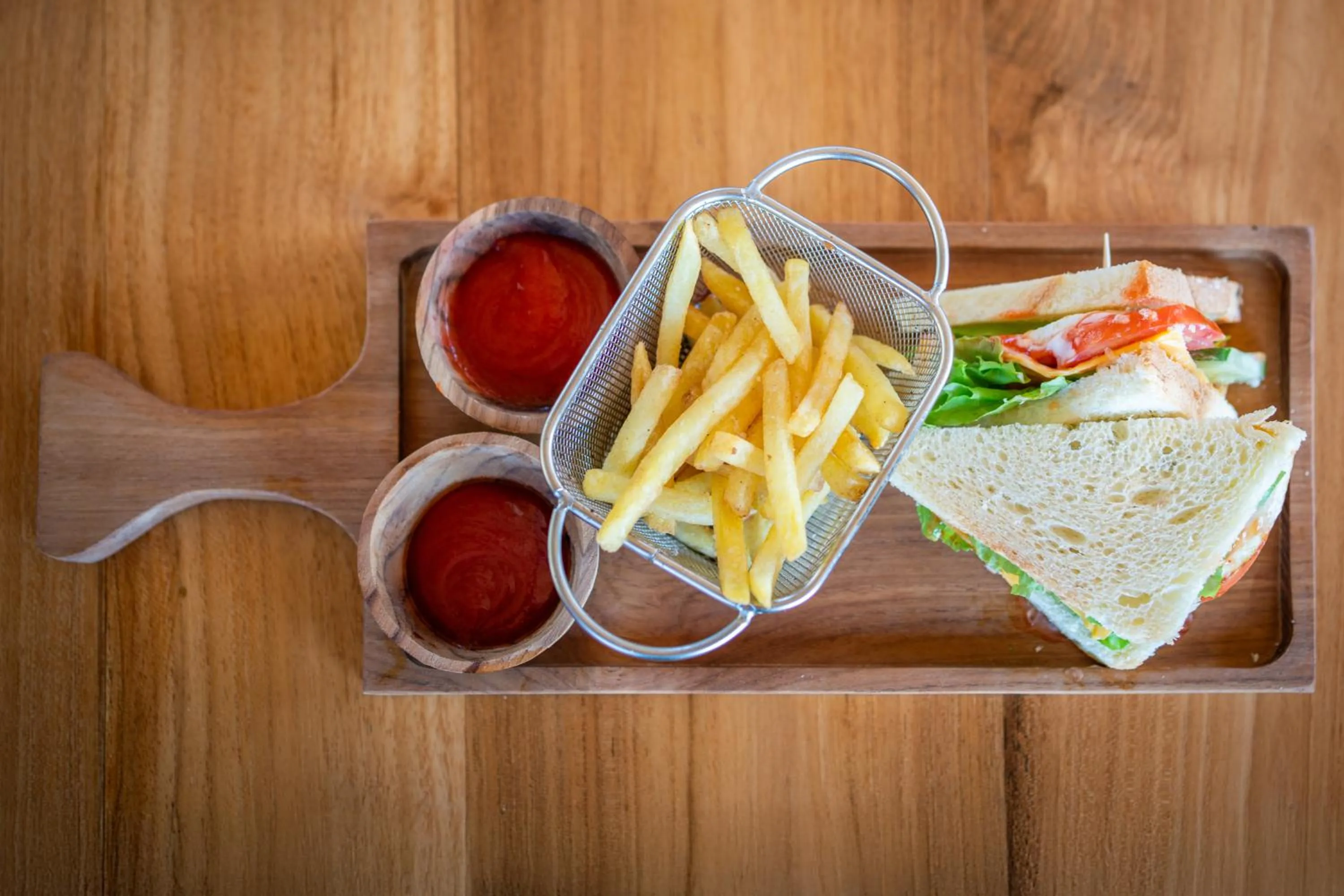 Breakfast in The Dewi Eco Bamboo Villa