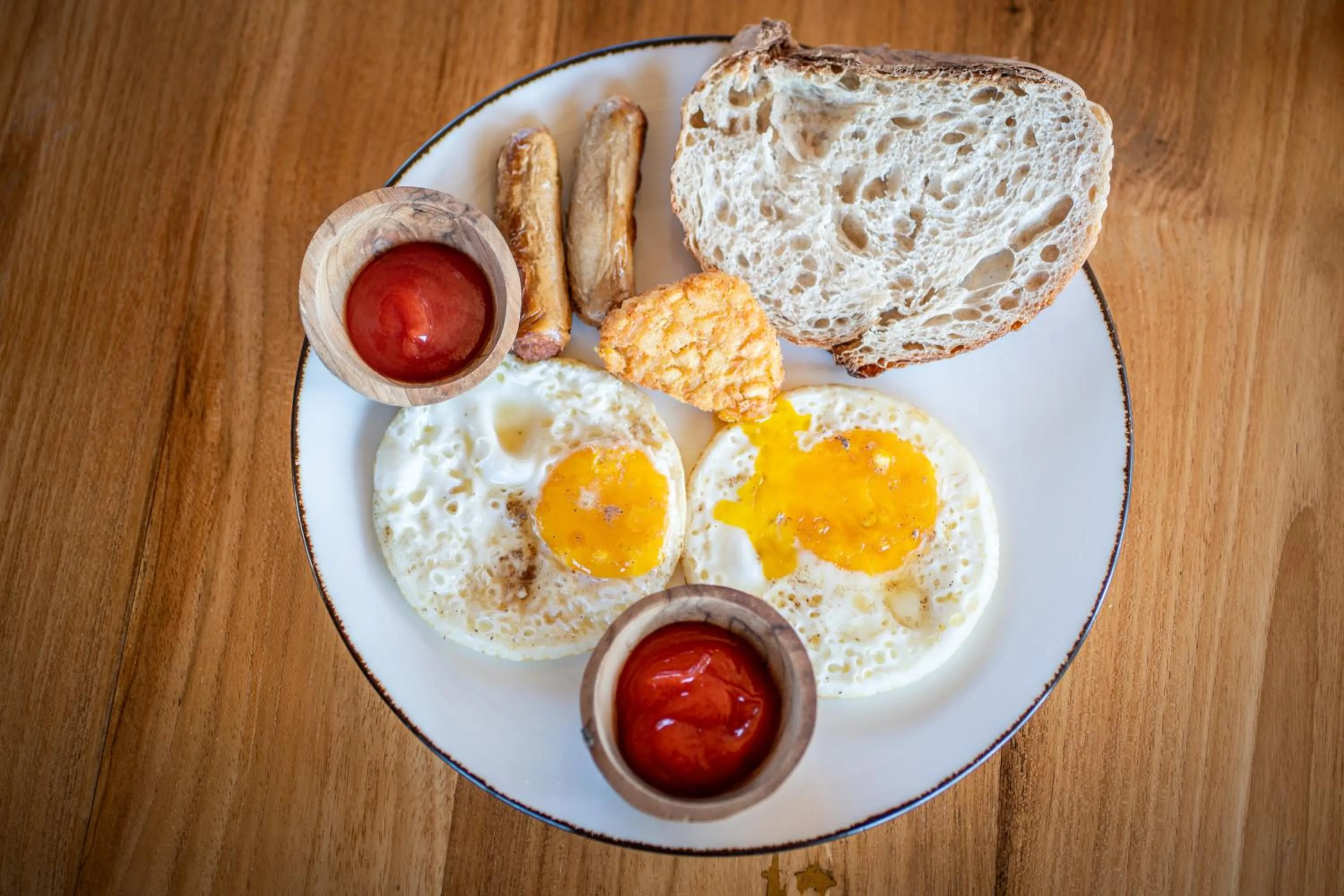 Breakfast in The Dewi Eco Bamboo Villa