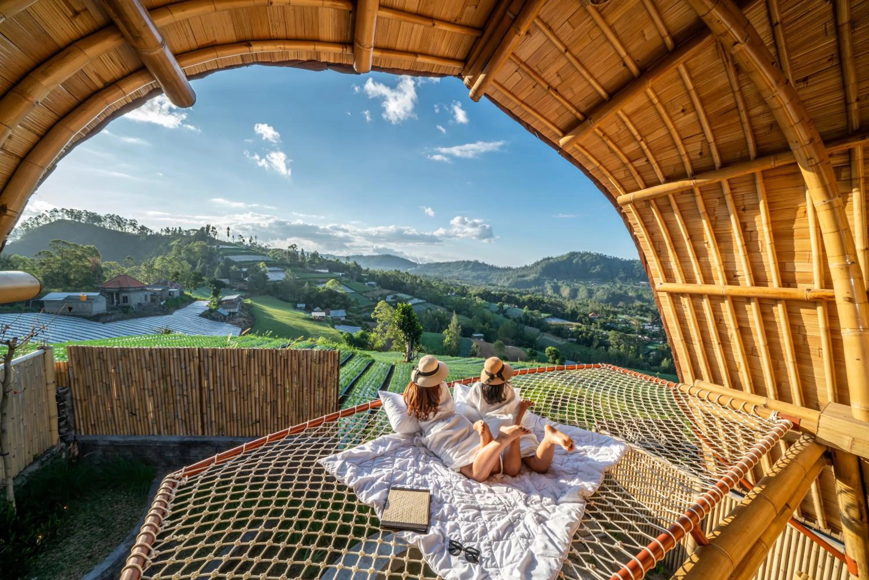 View (from property/room) in The Dewi Eco Bamboo Villa