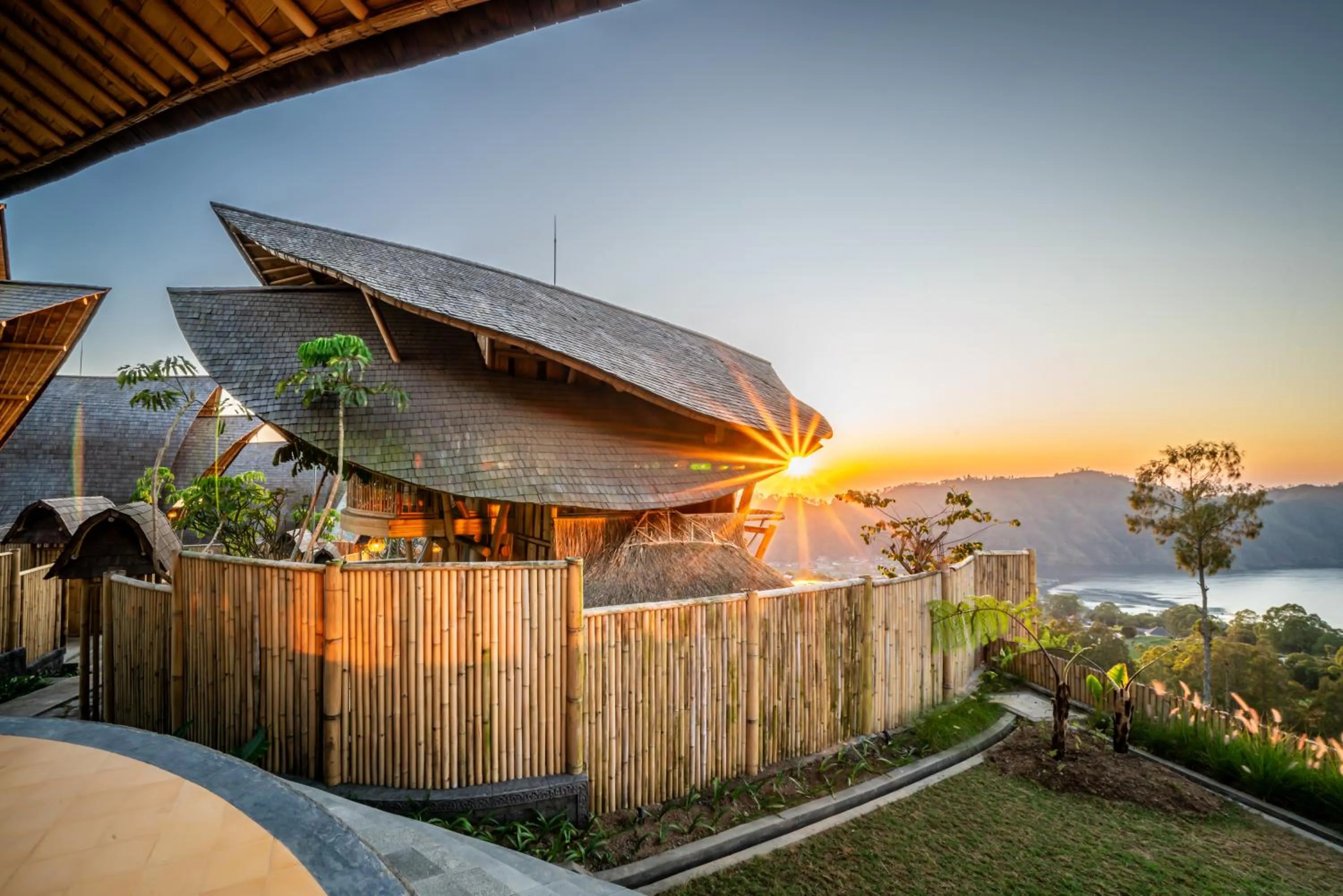 Property building in The Dewi Eco Bamboo Villa