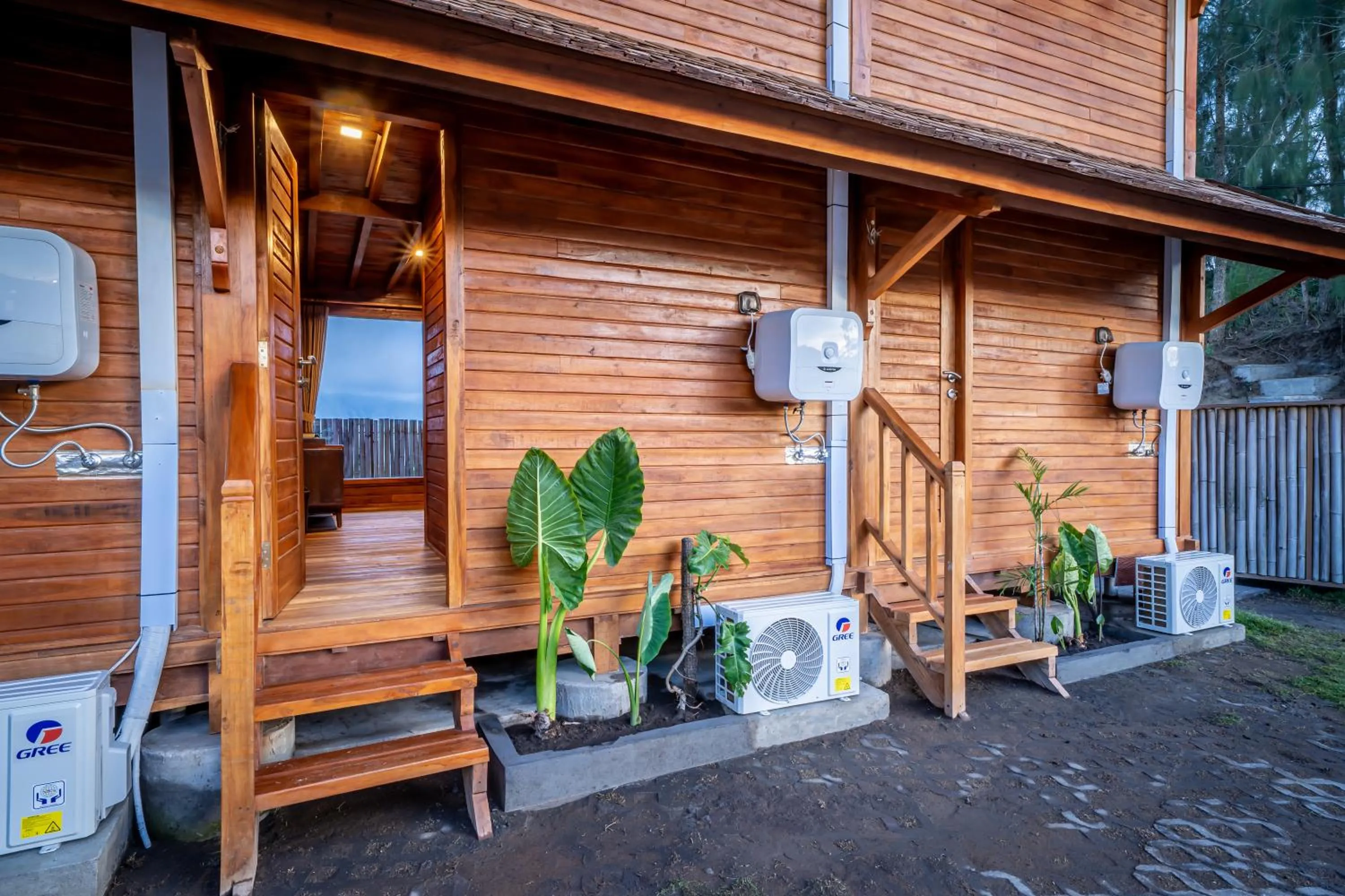 Property building in The Dewi Eco Bamboo Villa