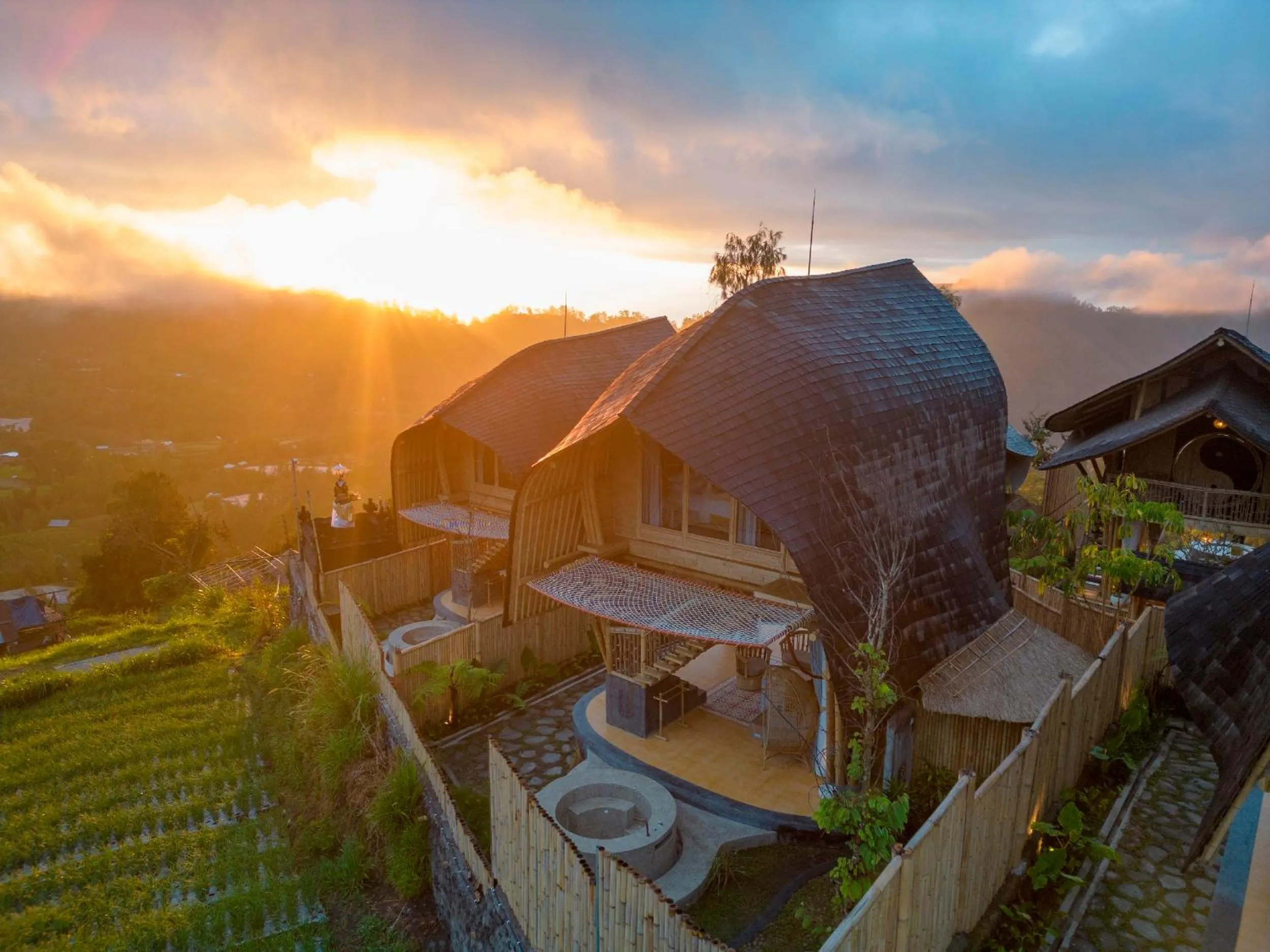 View (from property/room) in The Dewi Eco Bamboo Villa