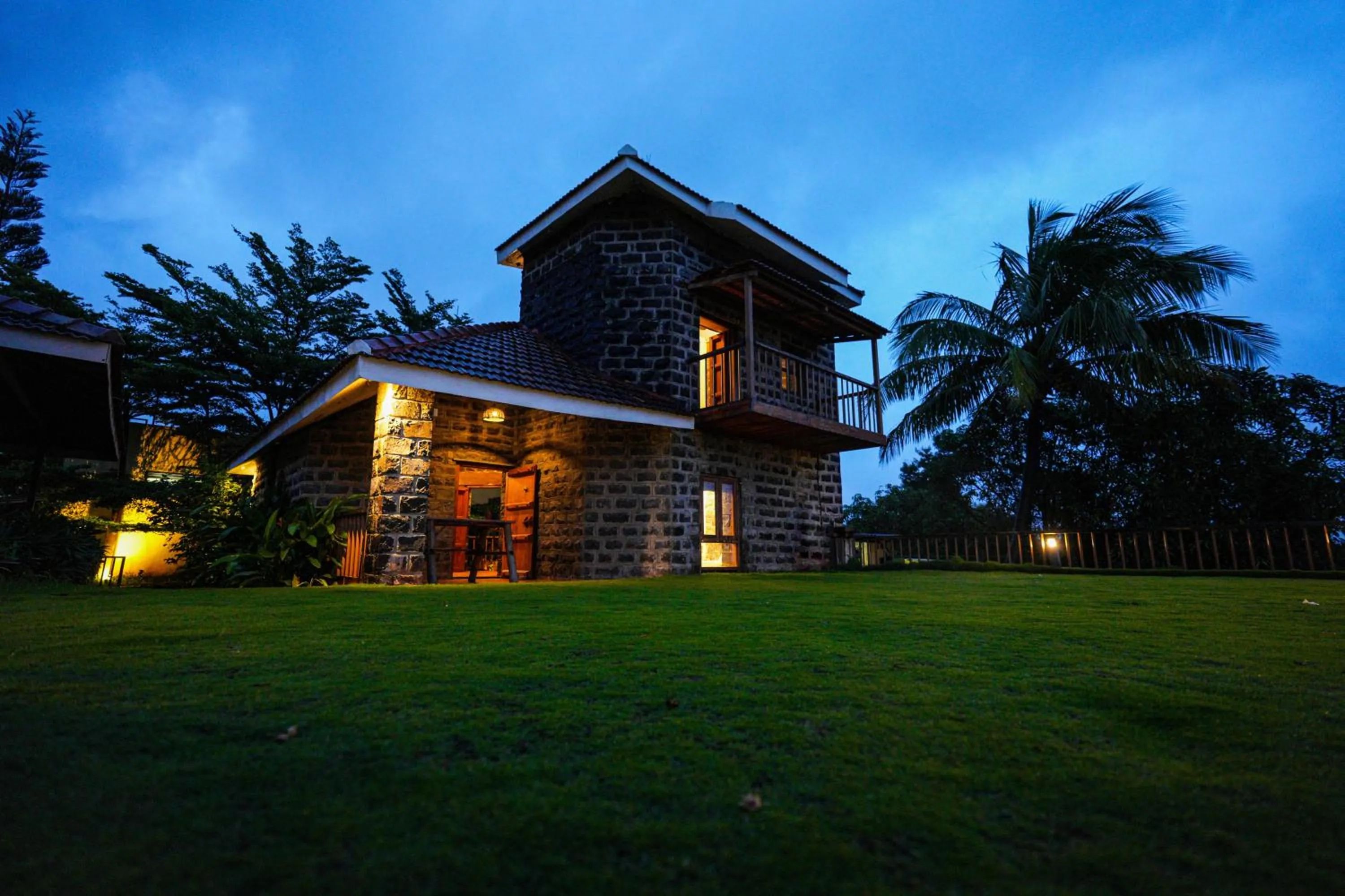 Balcony/Terrace in Nisarg Resort