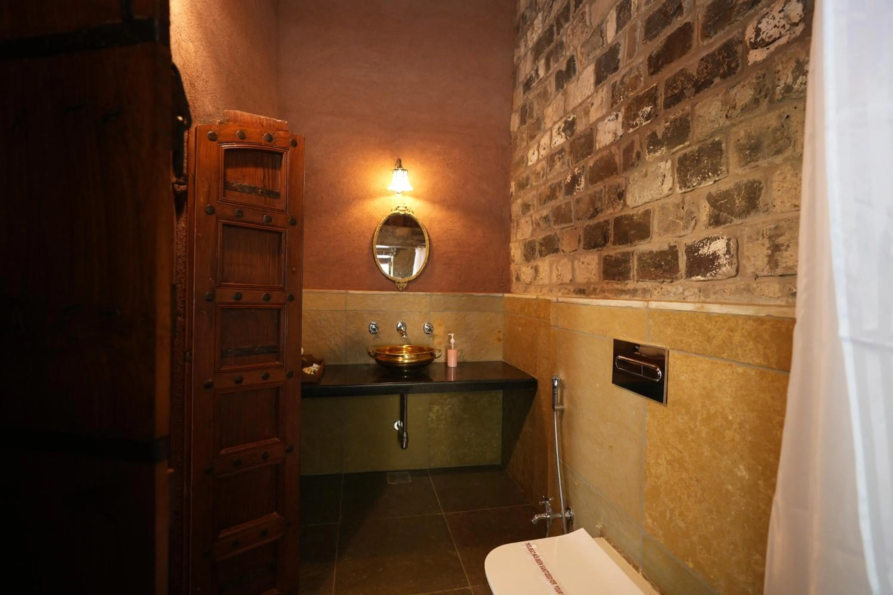 Shower in Nisarg Resort