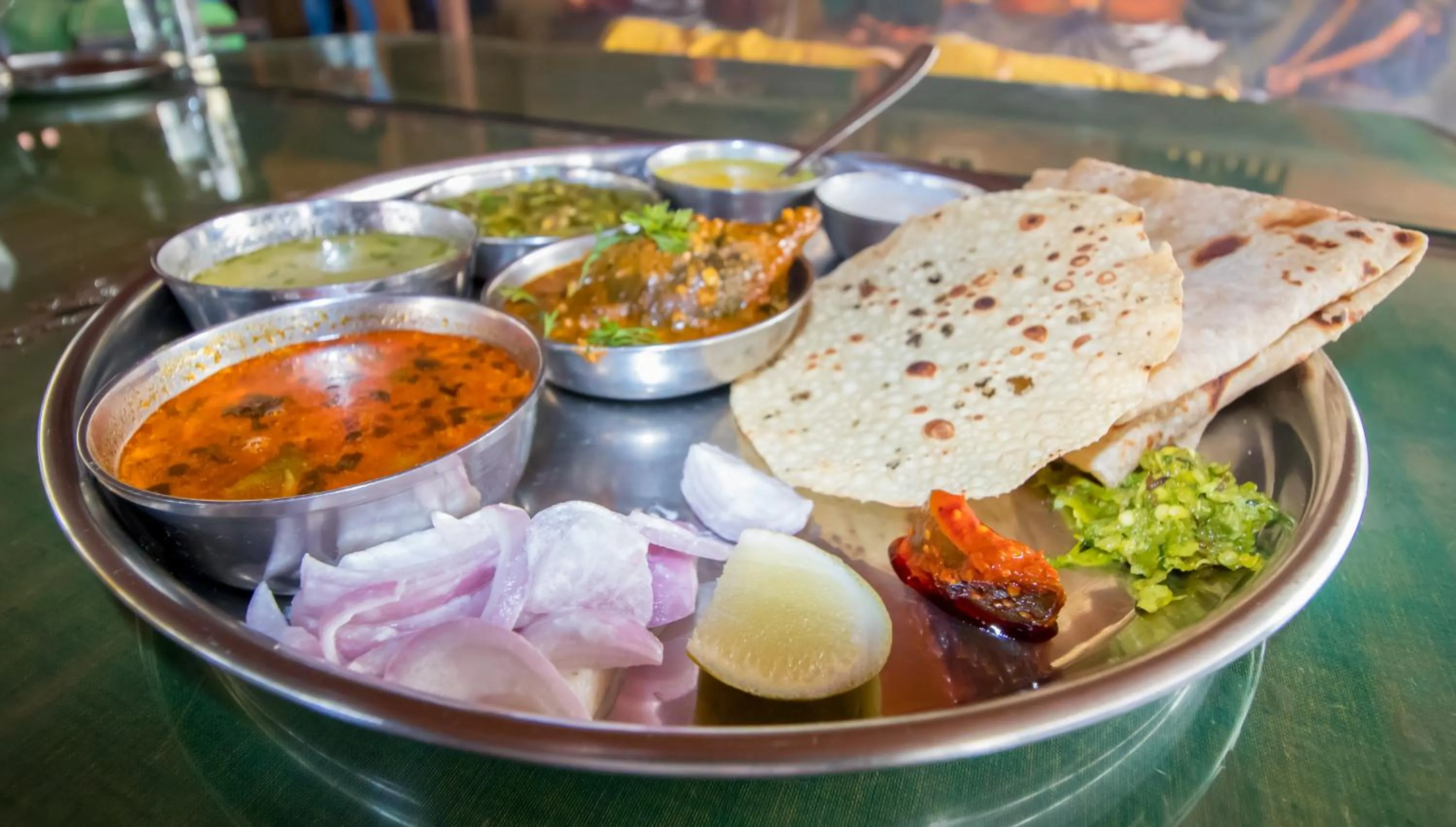 Lunch in Nisarg Resort