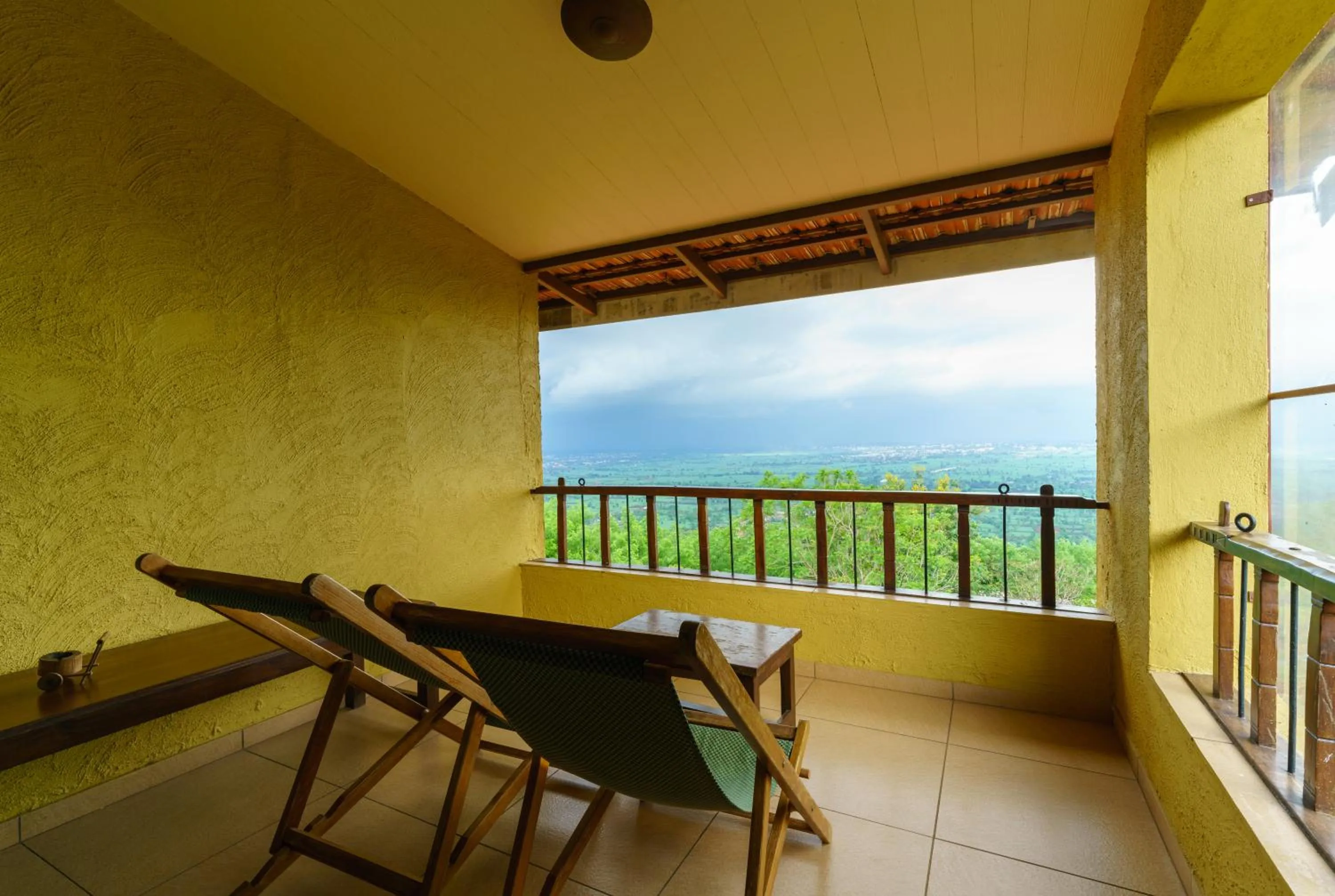 Balcony/Terrace in Nisarg Resort