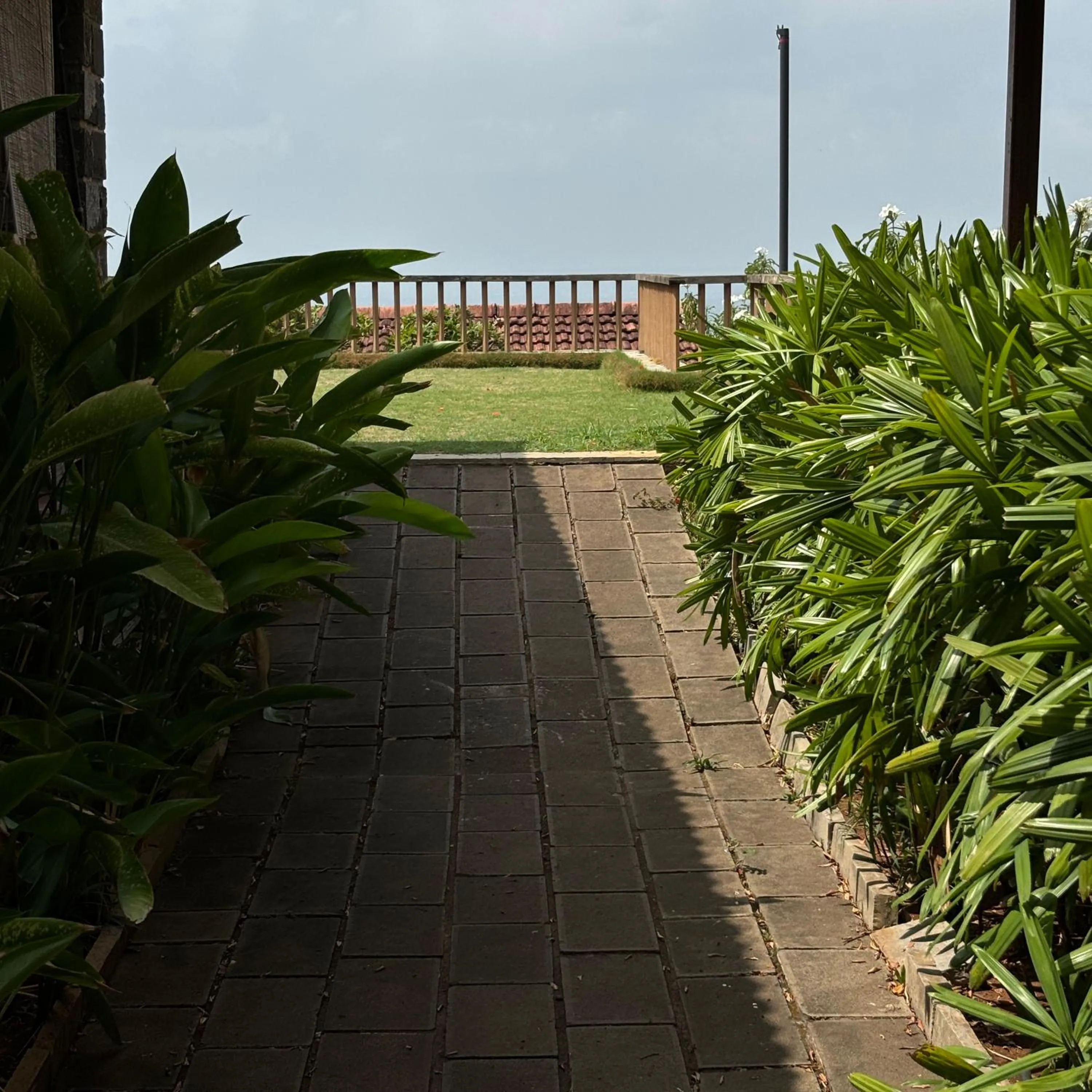 Patio in Nisarg Resort