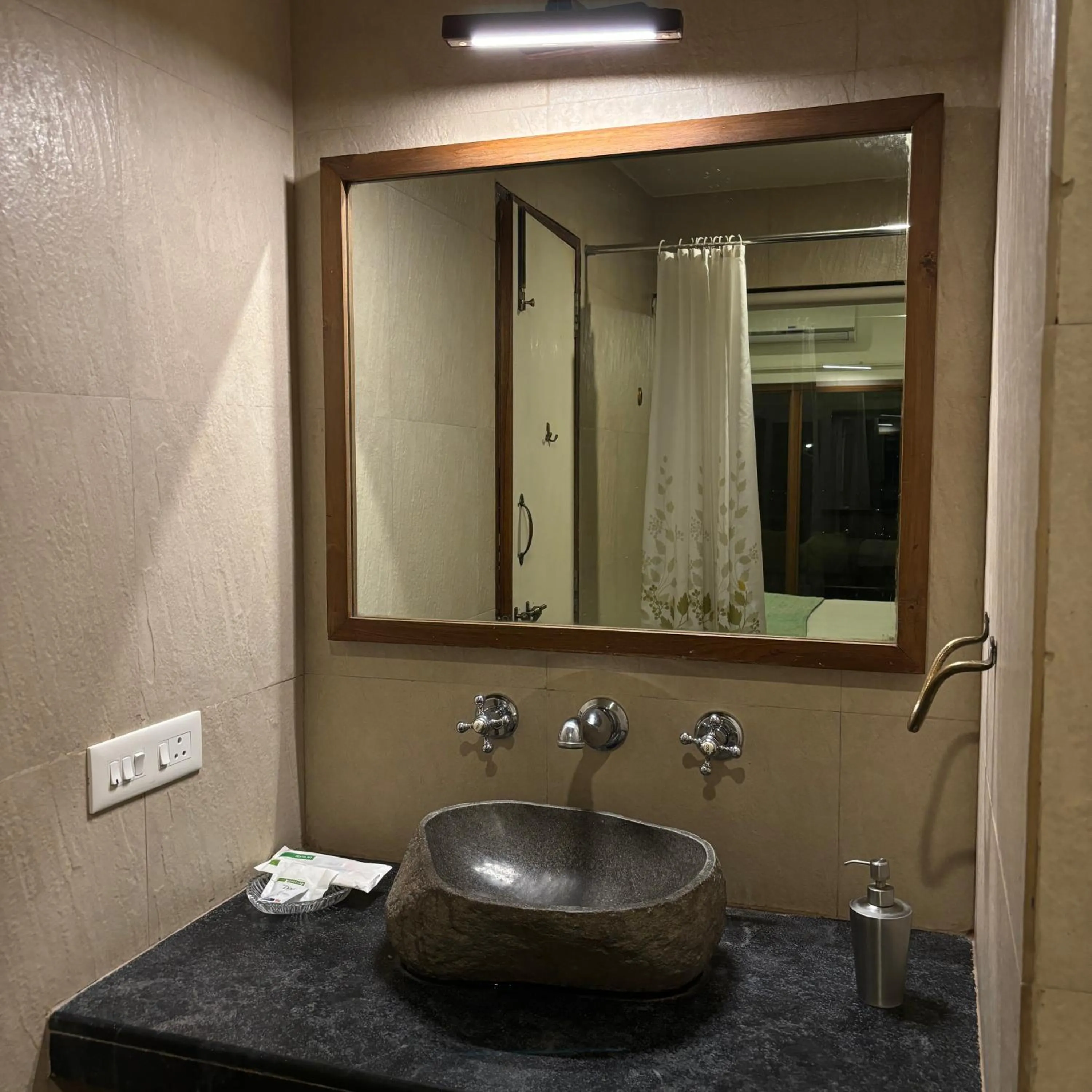 Shower in Nisarg Resort