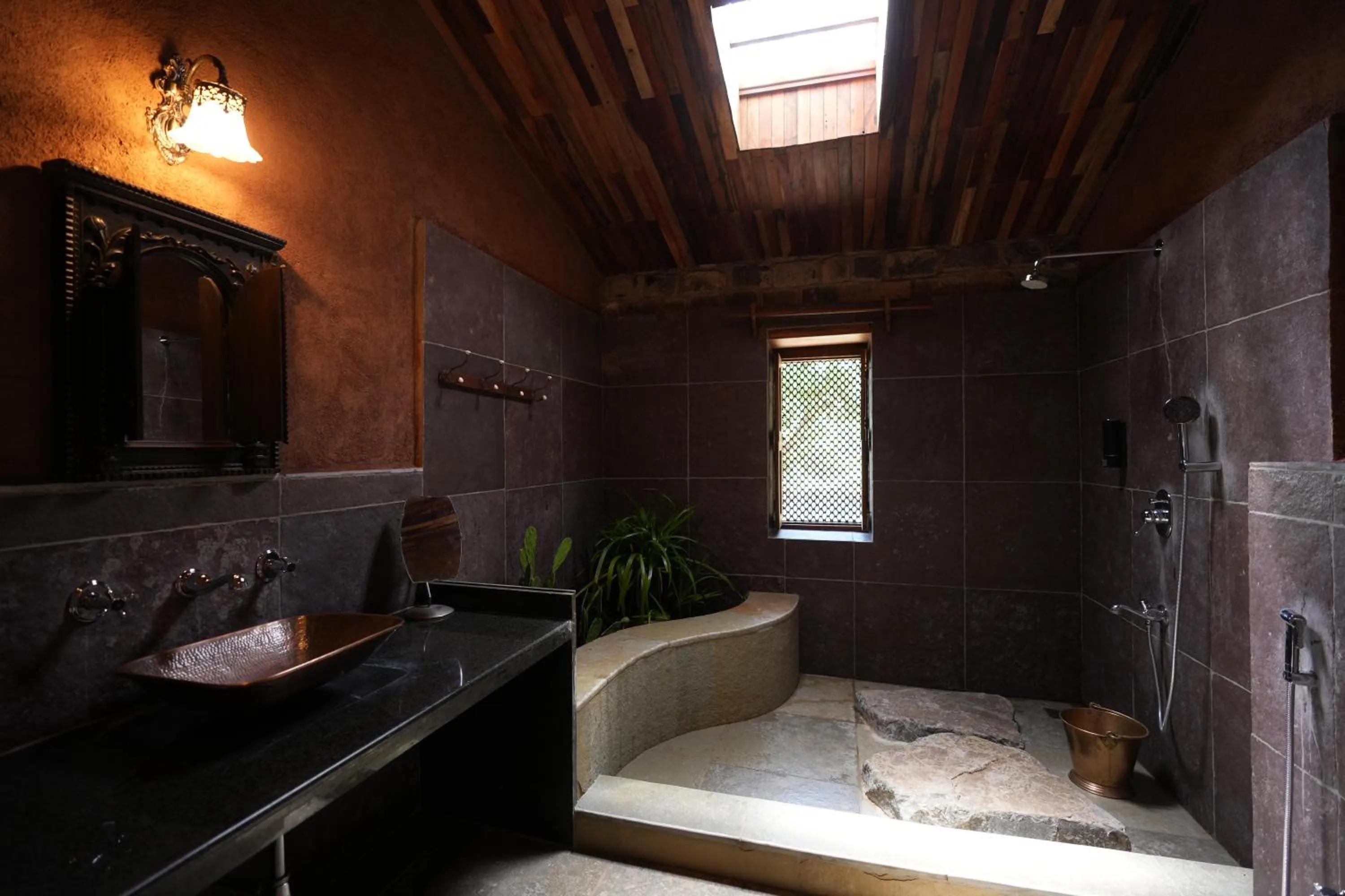 Shower in Nisarg Resort