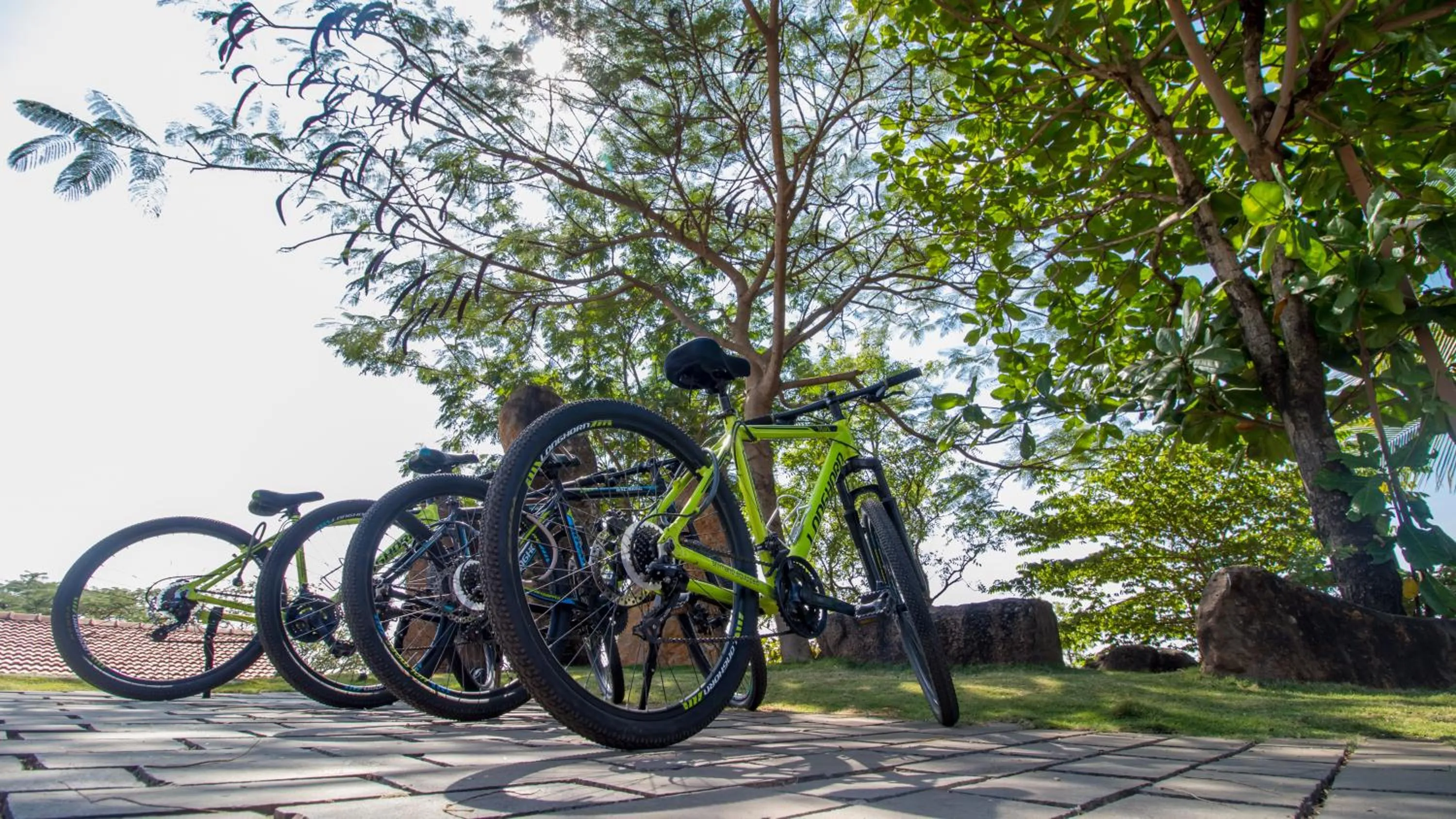 Cycling in Nisarg Resort