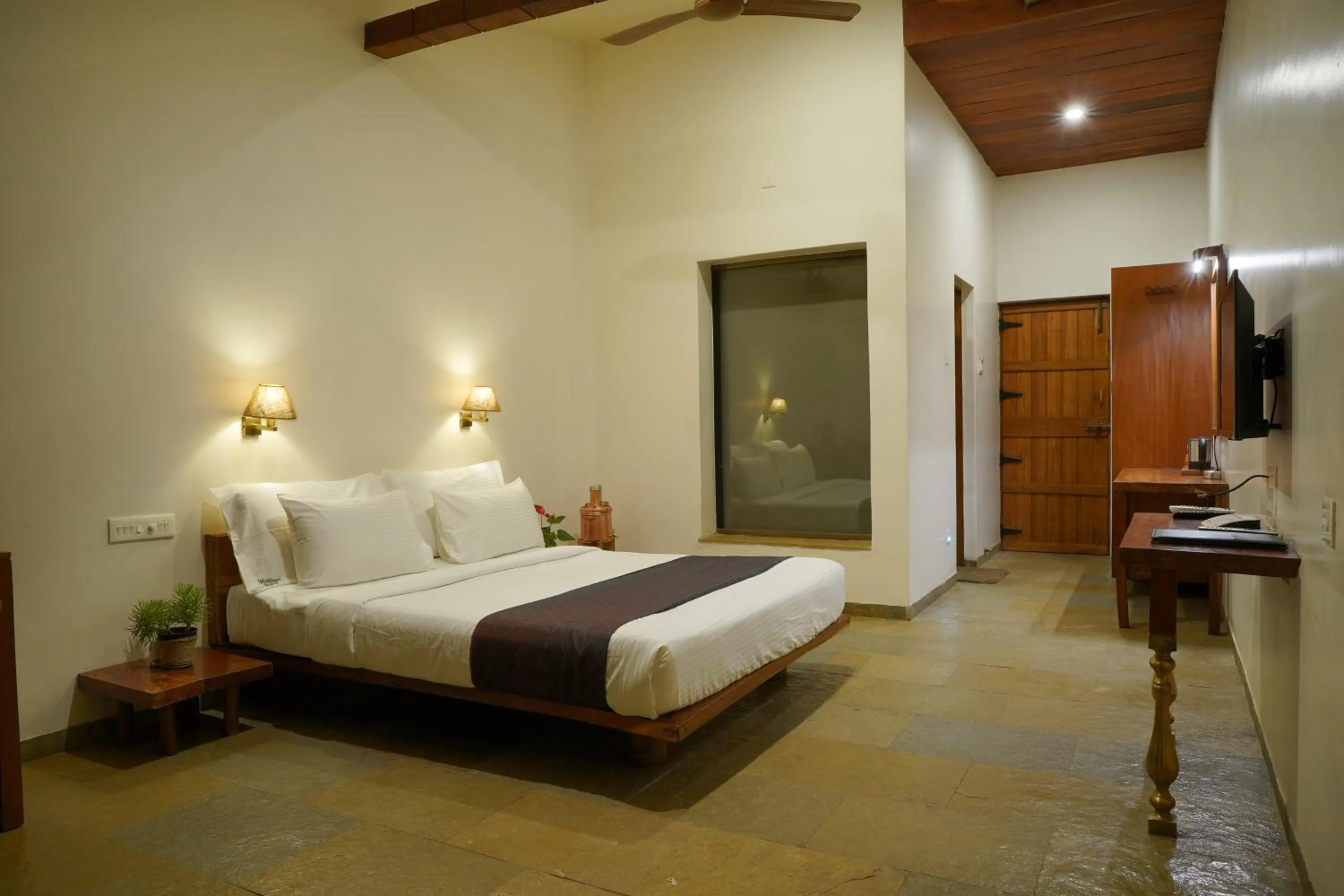 Patio in Nisarg Resort