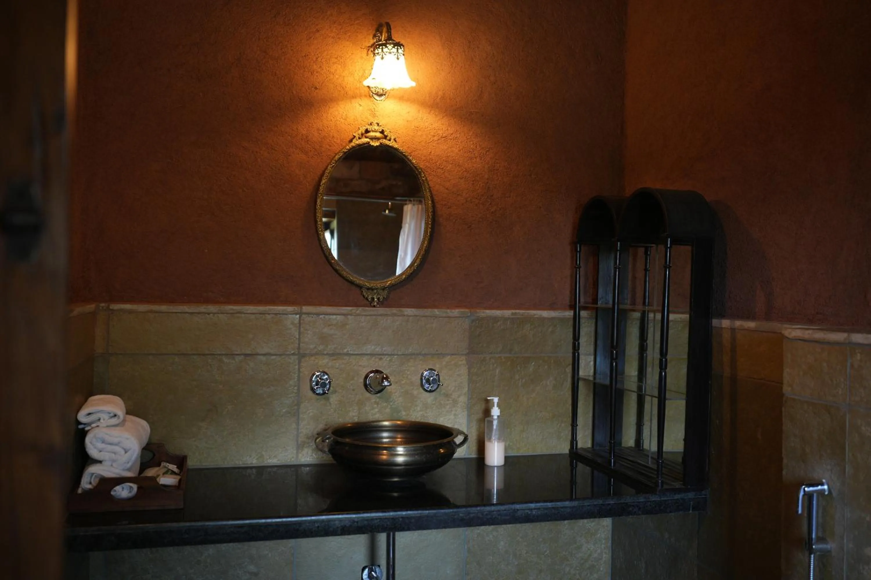 Shower in Nisarg Resort