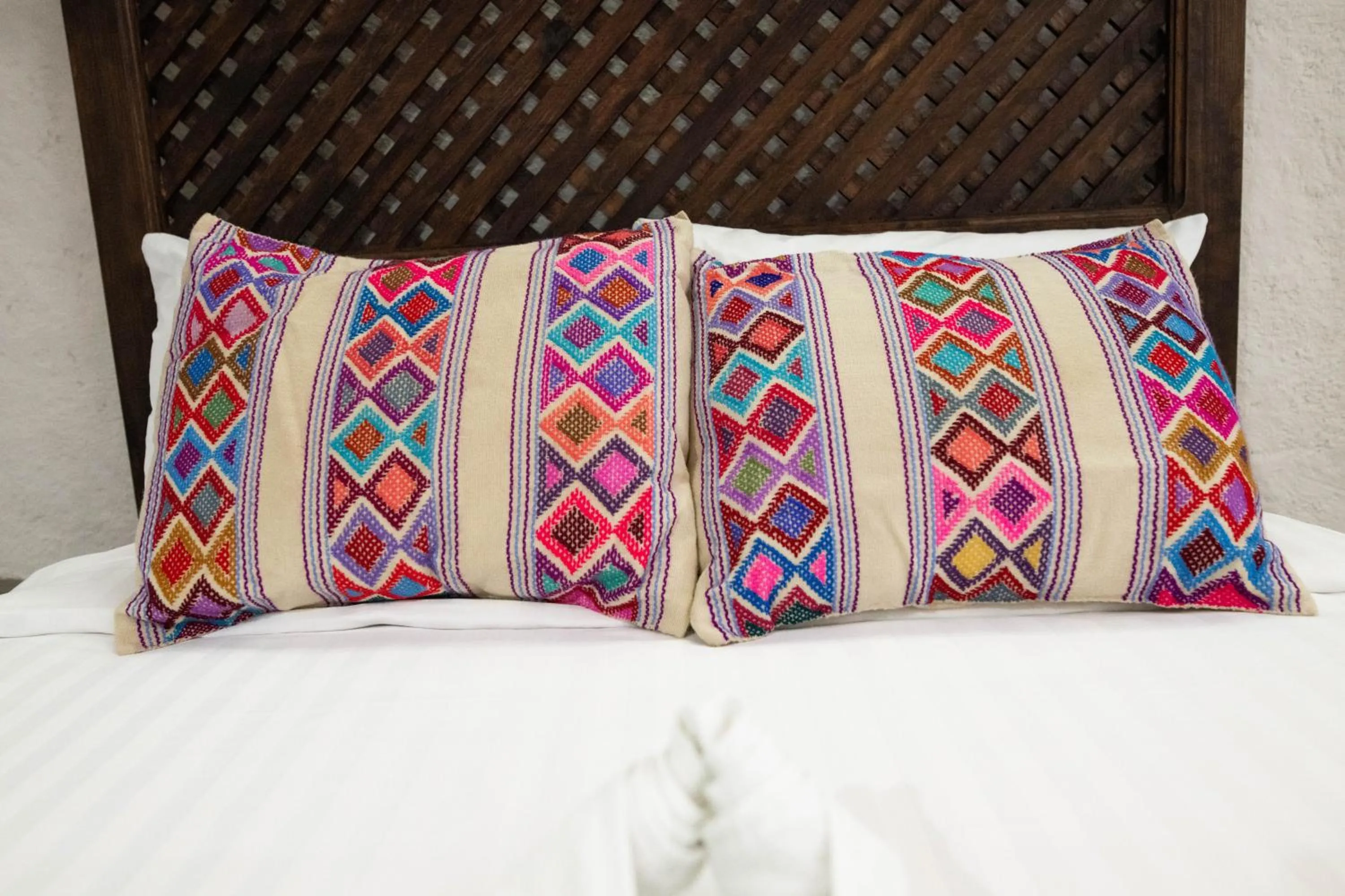 Bed in HOTEL PLAZA SAN CRISTOBAL INN