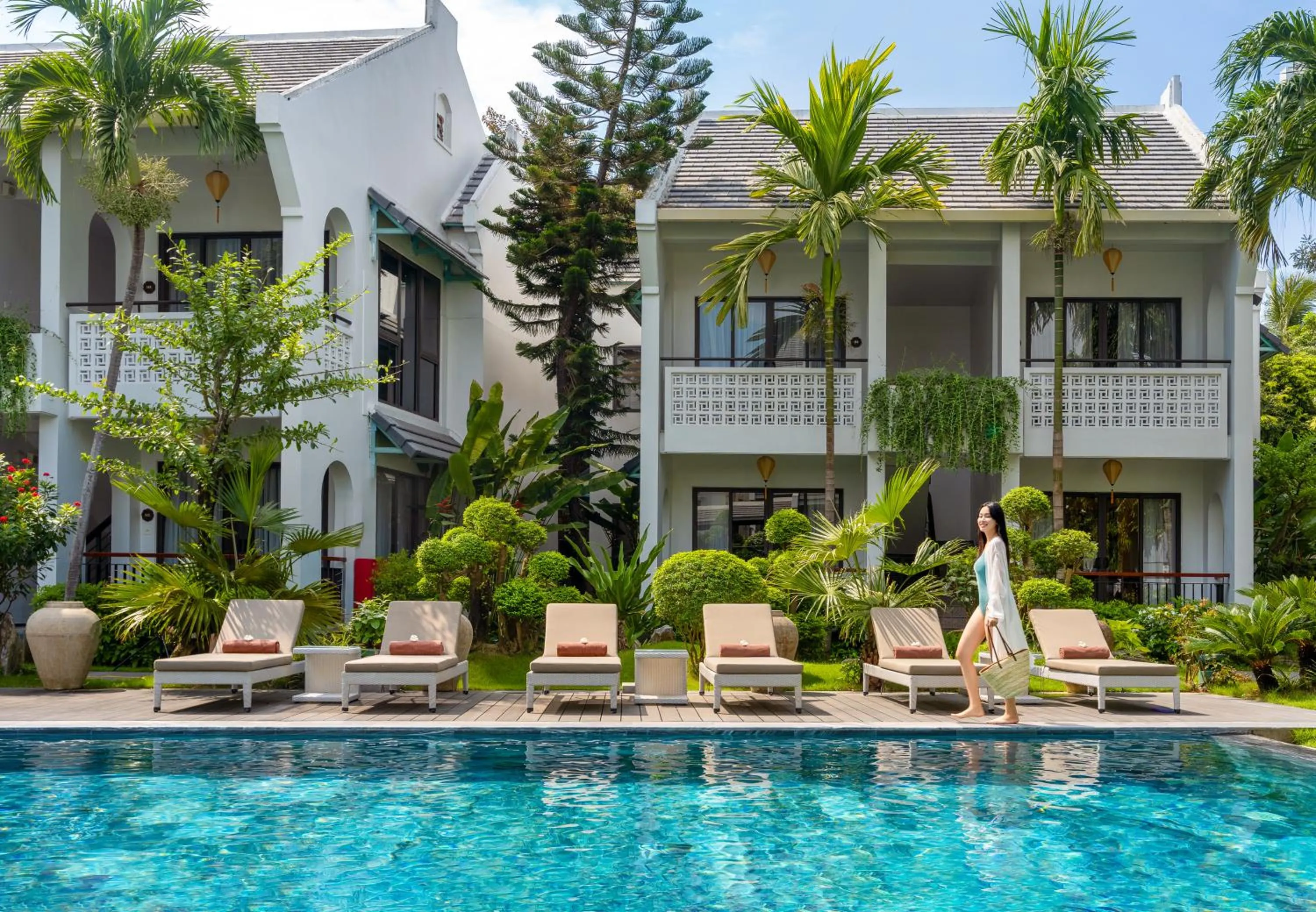 Garden in The Saga Hotel Hoi An