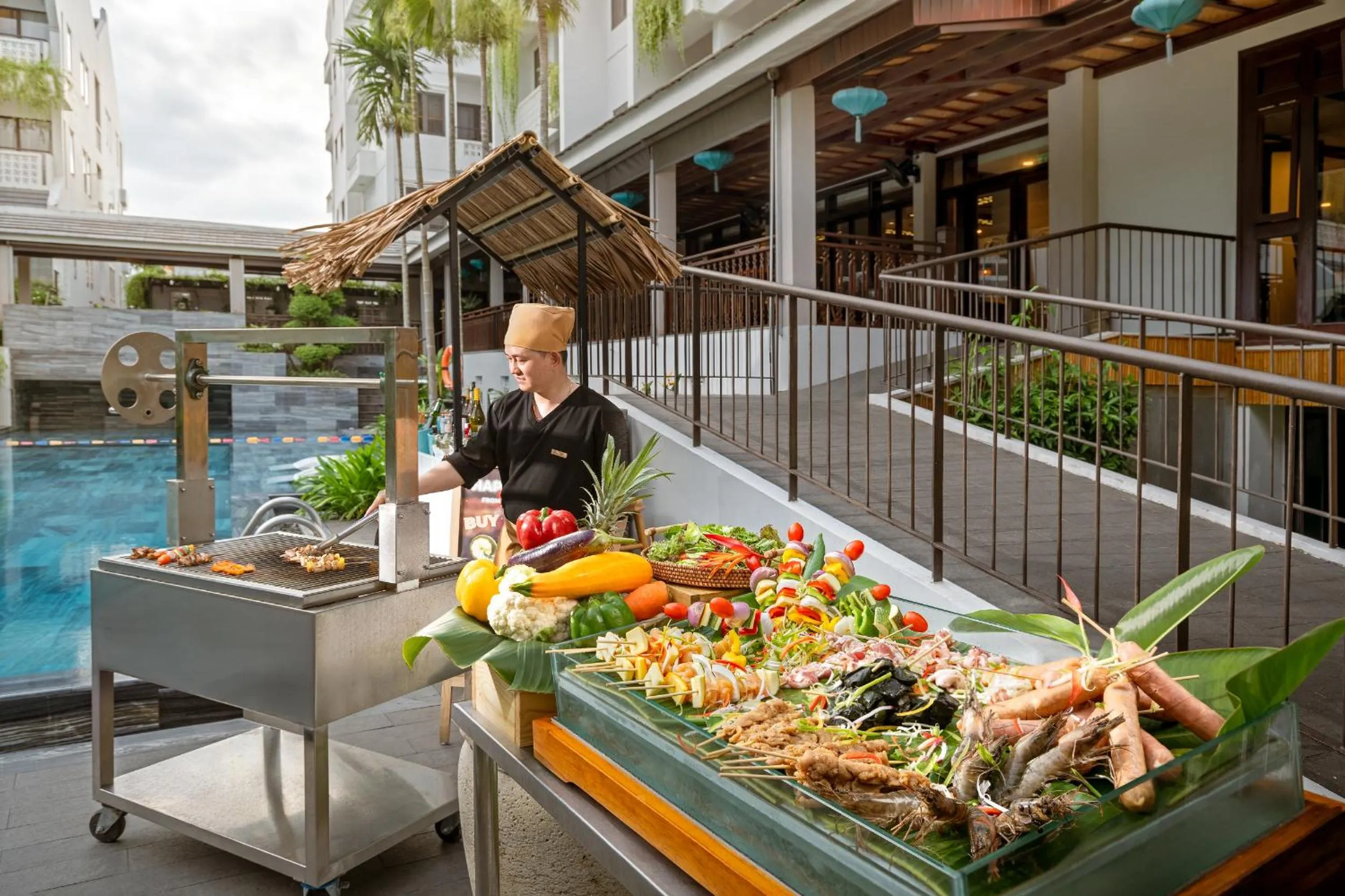 Food and drinks in The Saga Hotel Hoi An