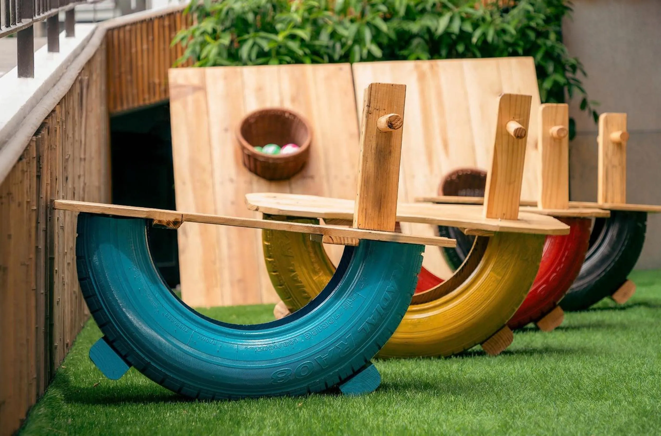 Children play ground in The Saga Hotel Hoi An