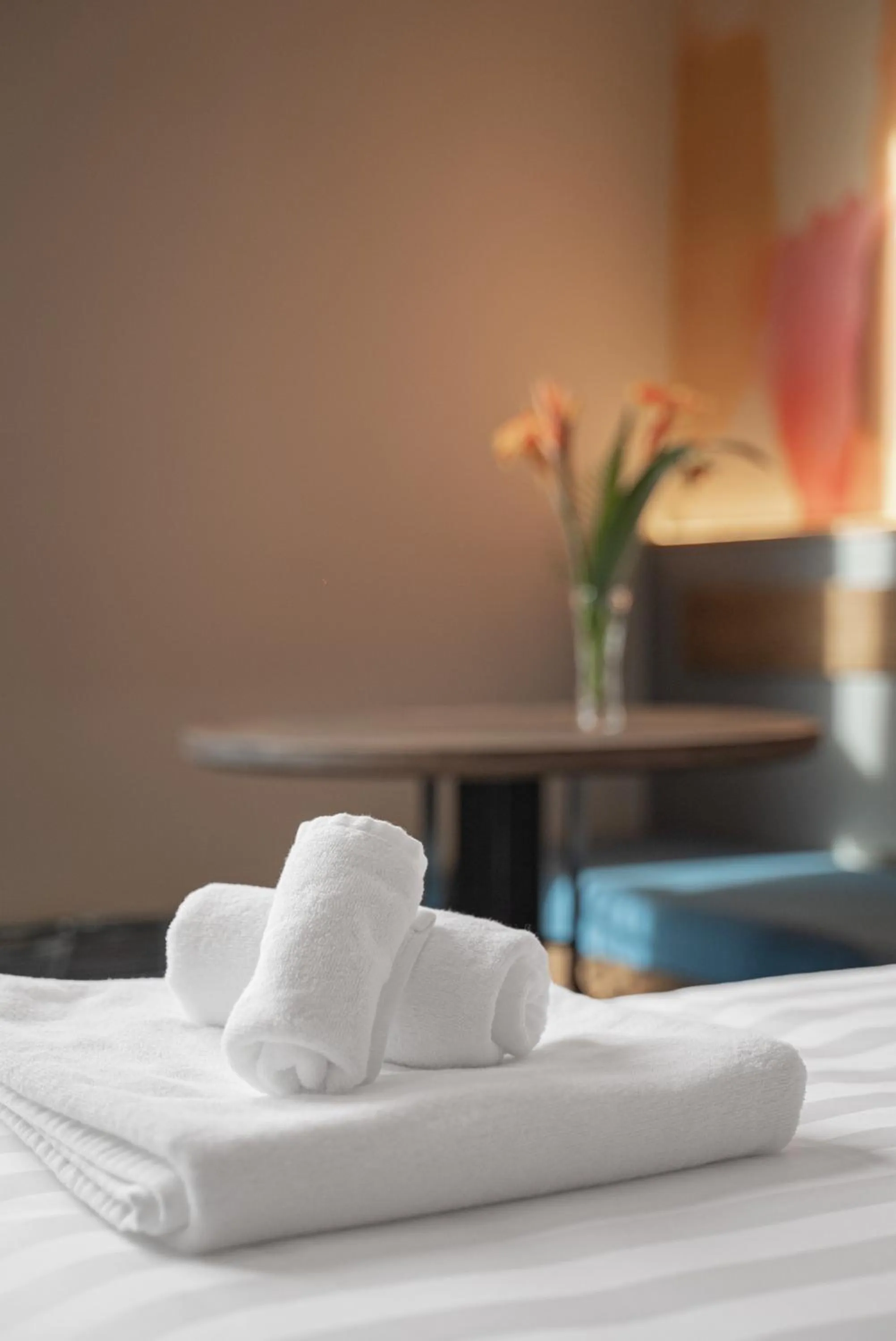 towels, Bed in TK Phu Quoc Hotel - Grand World Phu Quoc