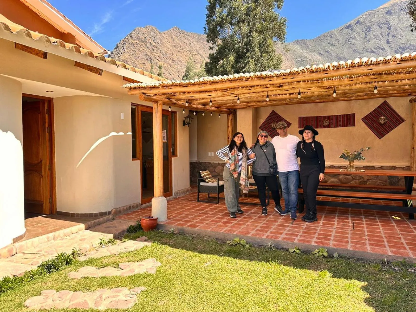 Balcony/Terrace in Hotel and Country House Valle Sagrado de los Incas