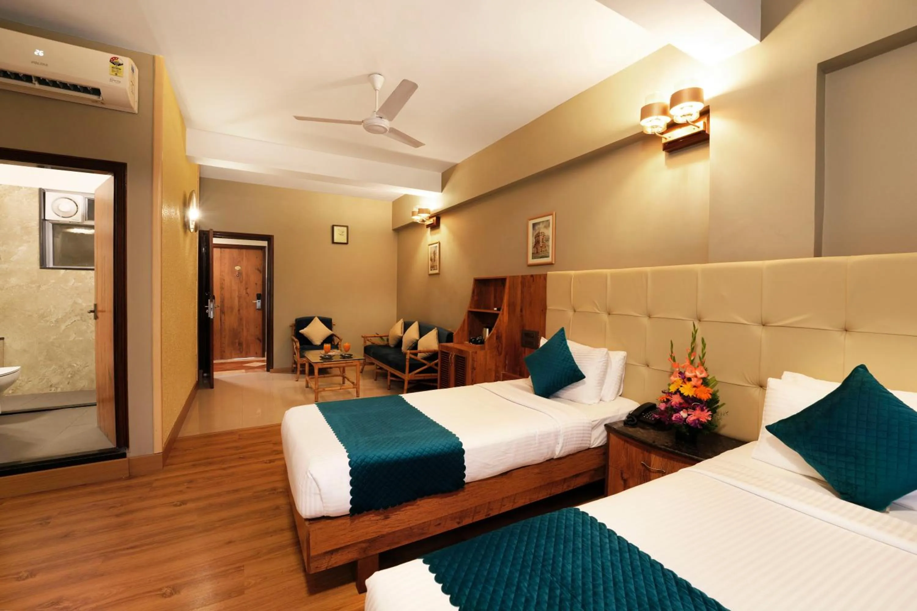 Bed in Cross Roads Inn