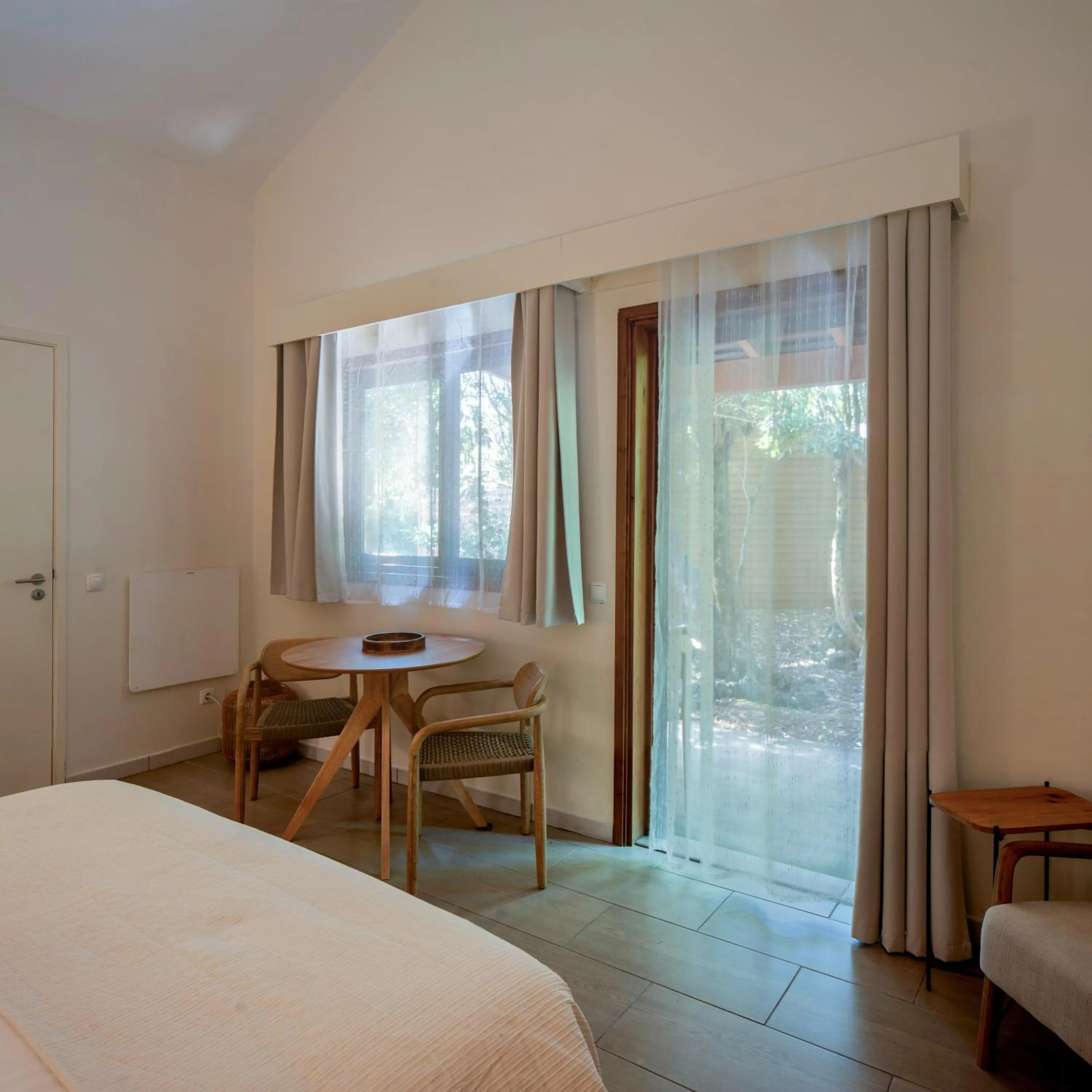 Balcony/Terrace, Bed in Alma do Pico - Nature Residence