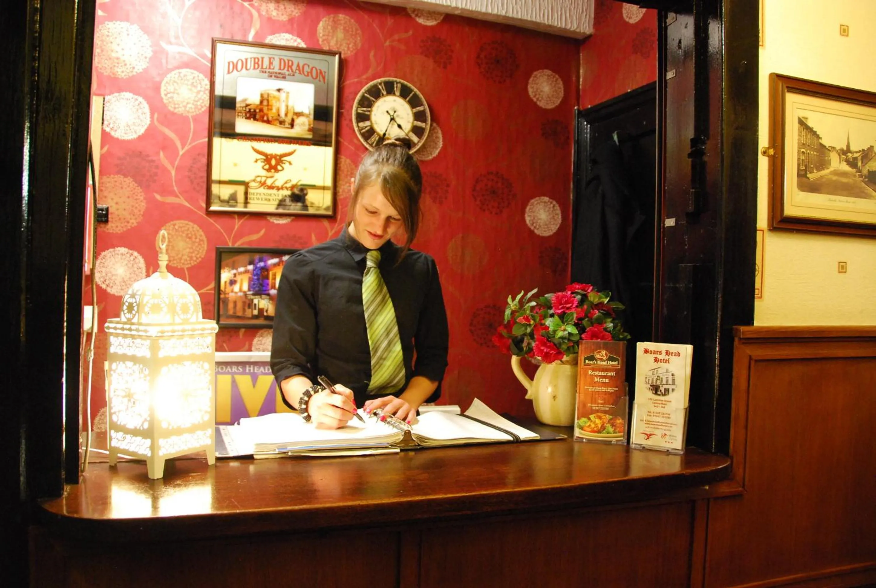 Staff in Boars Head Hotel