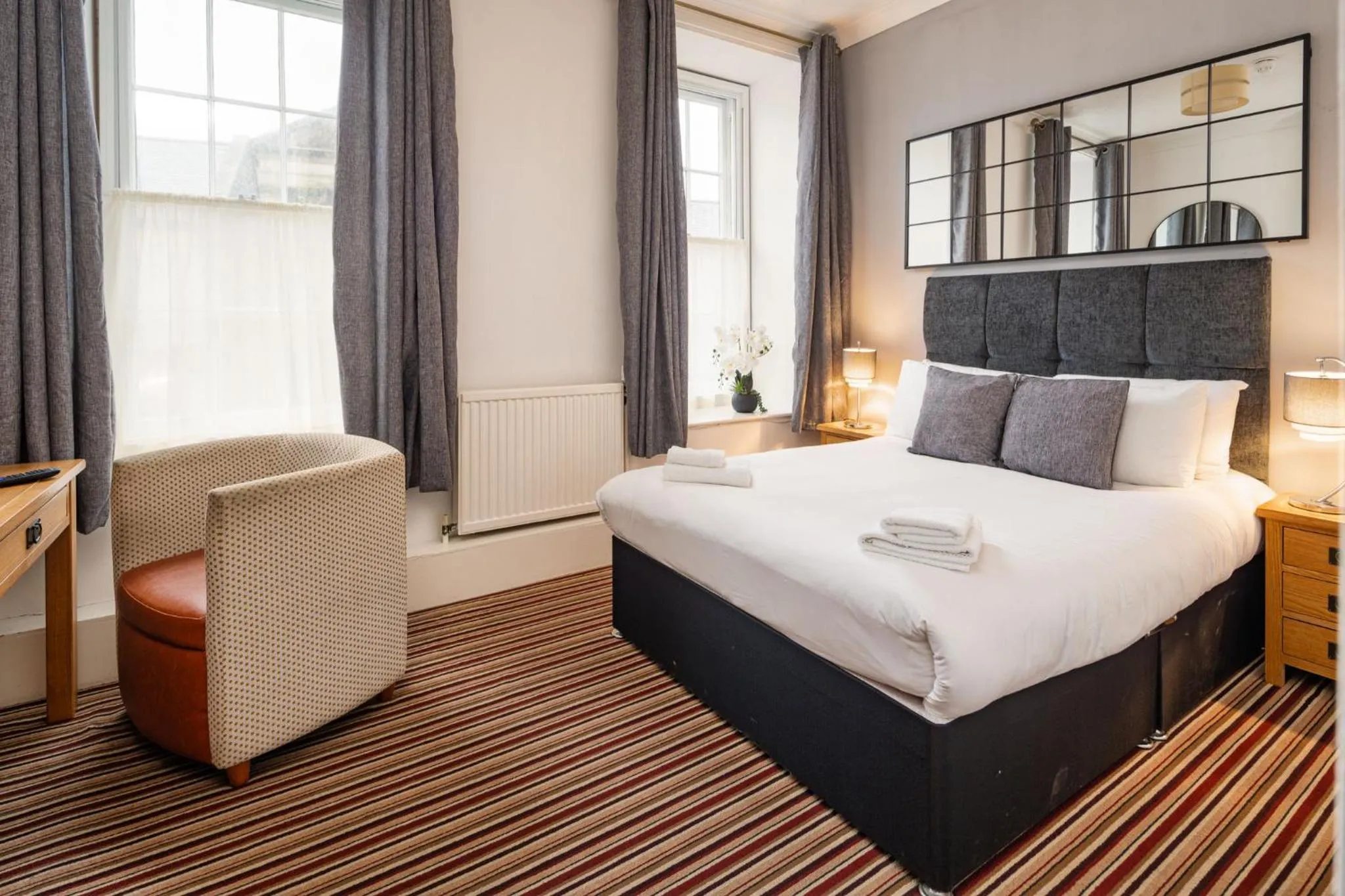 Bed in Boars Head Hotel