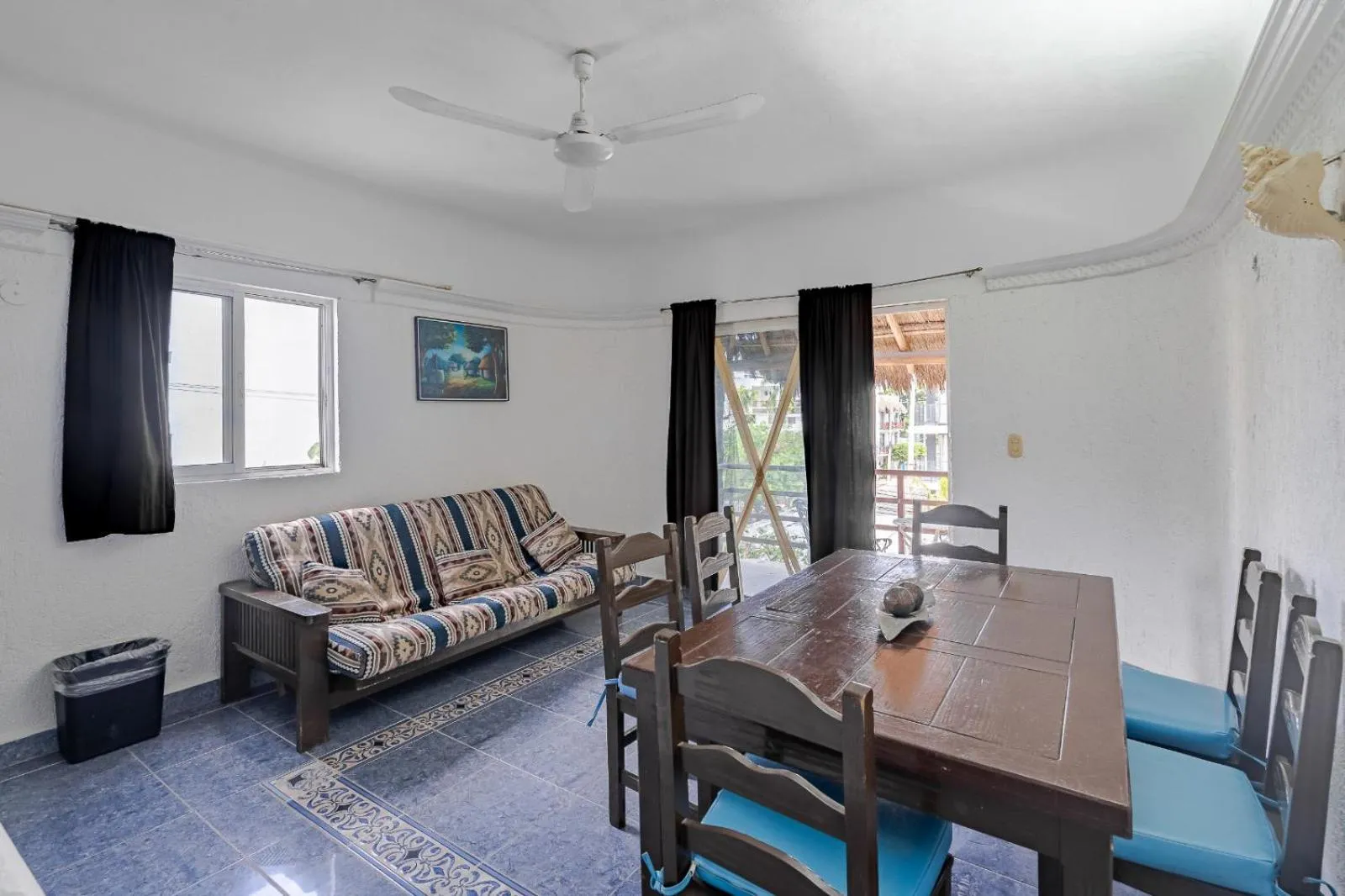 Living room in Mayan Art Hotel 10 avenue