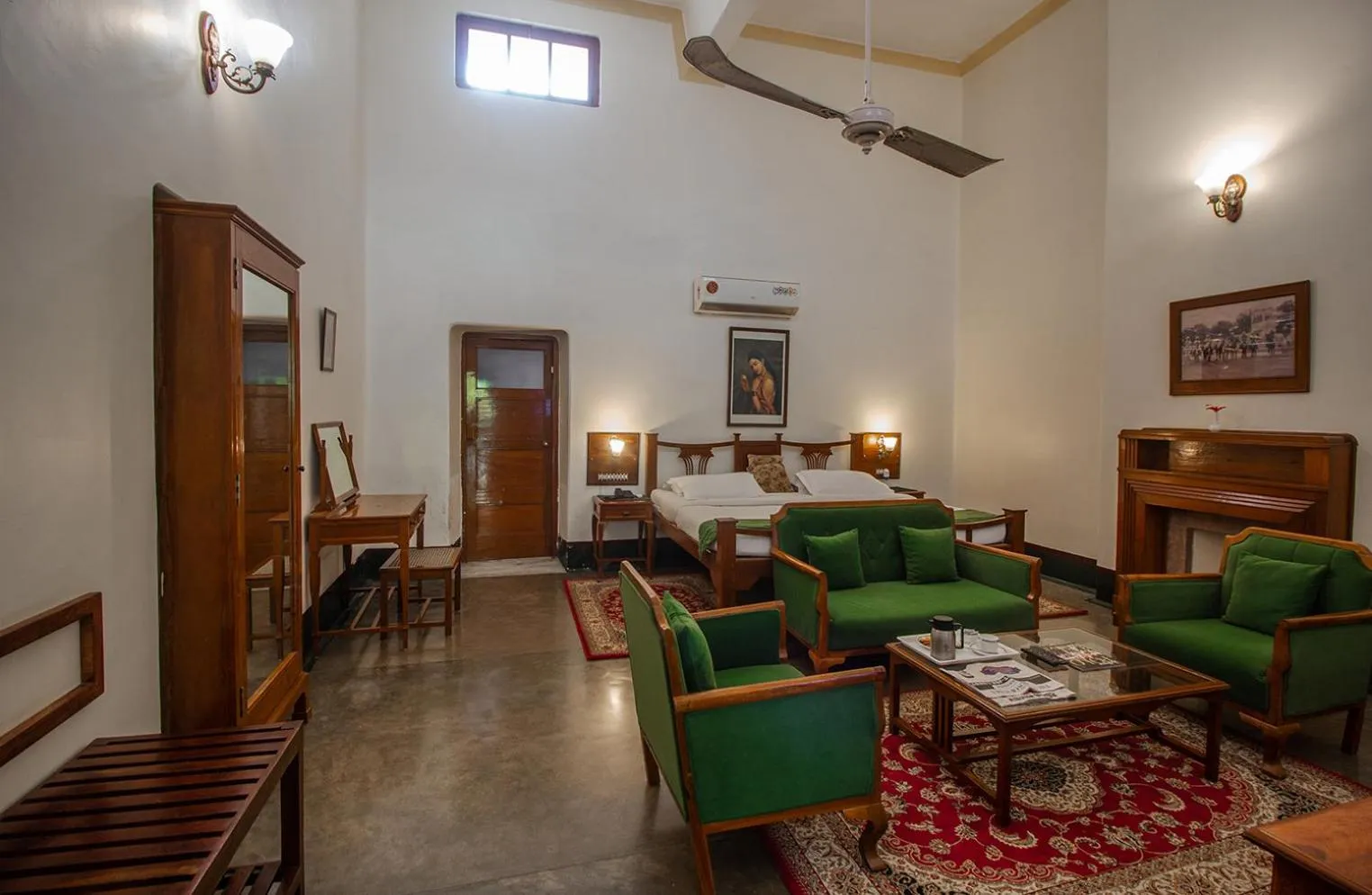 Living room in Polo Heritage Hotel