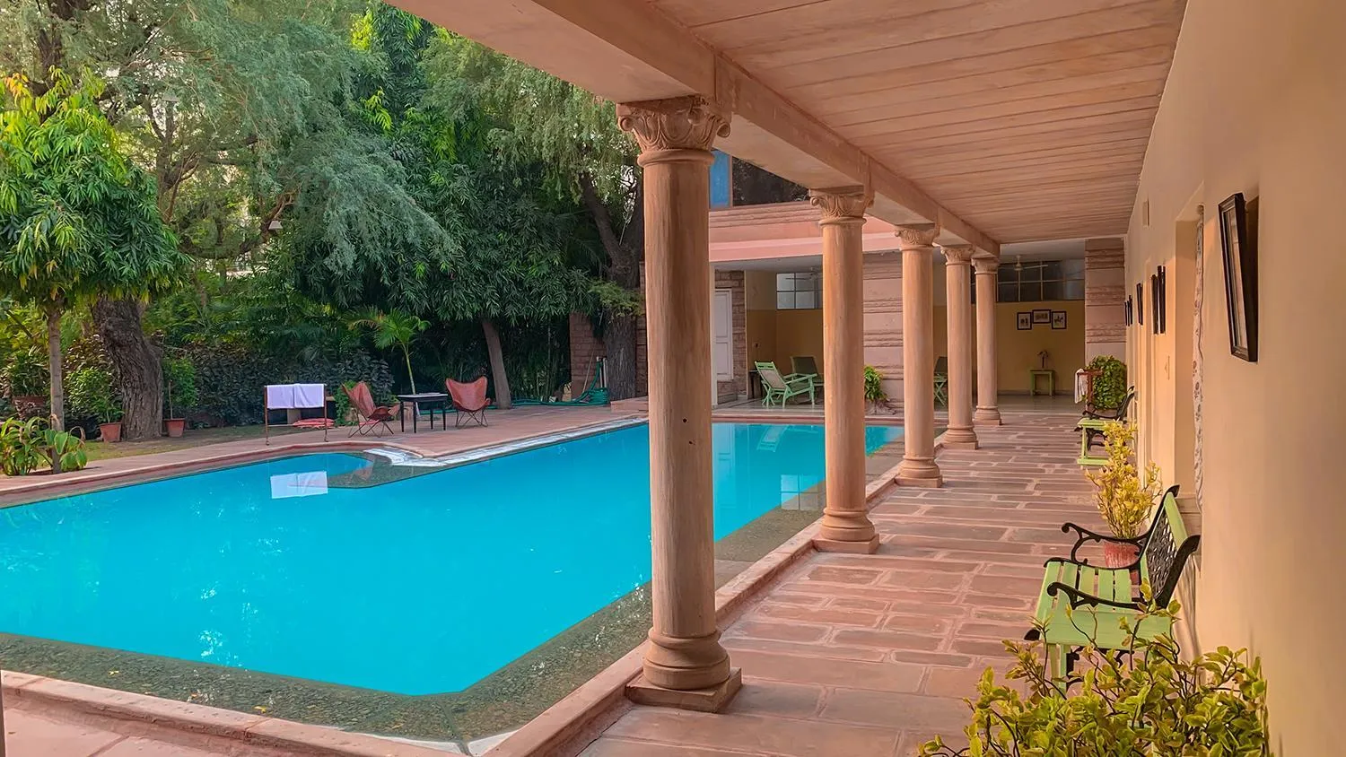 Swimming pool in Polo Heritage Hotel