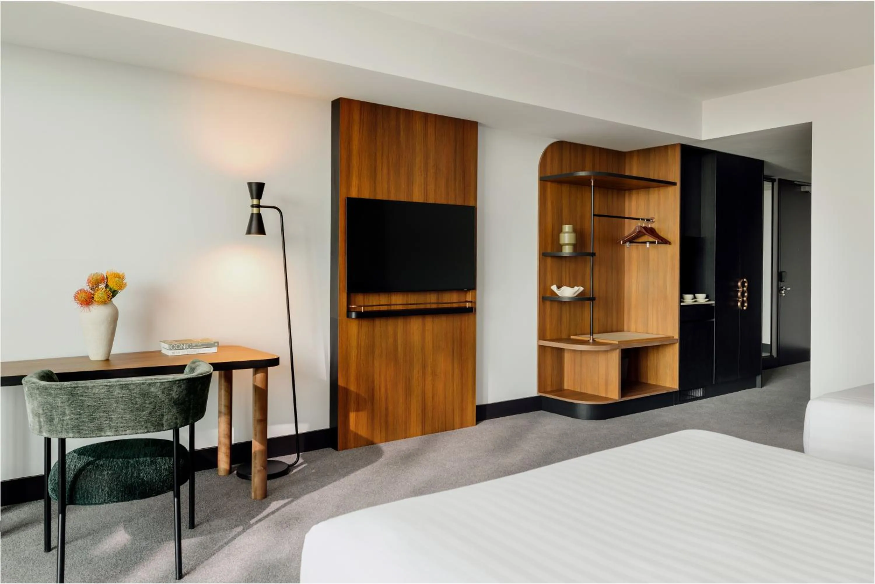 Bed in Crowne Plaza Adelaide Mawson Lakes by IHG