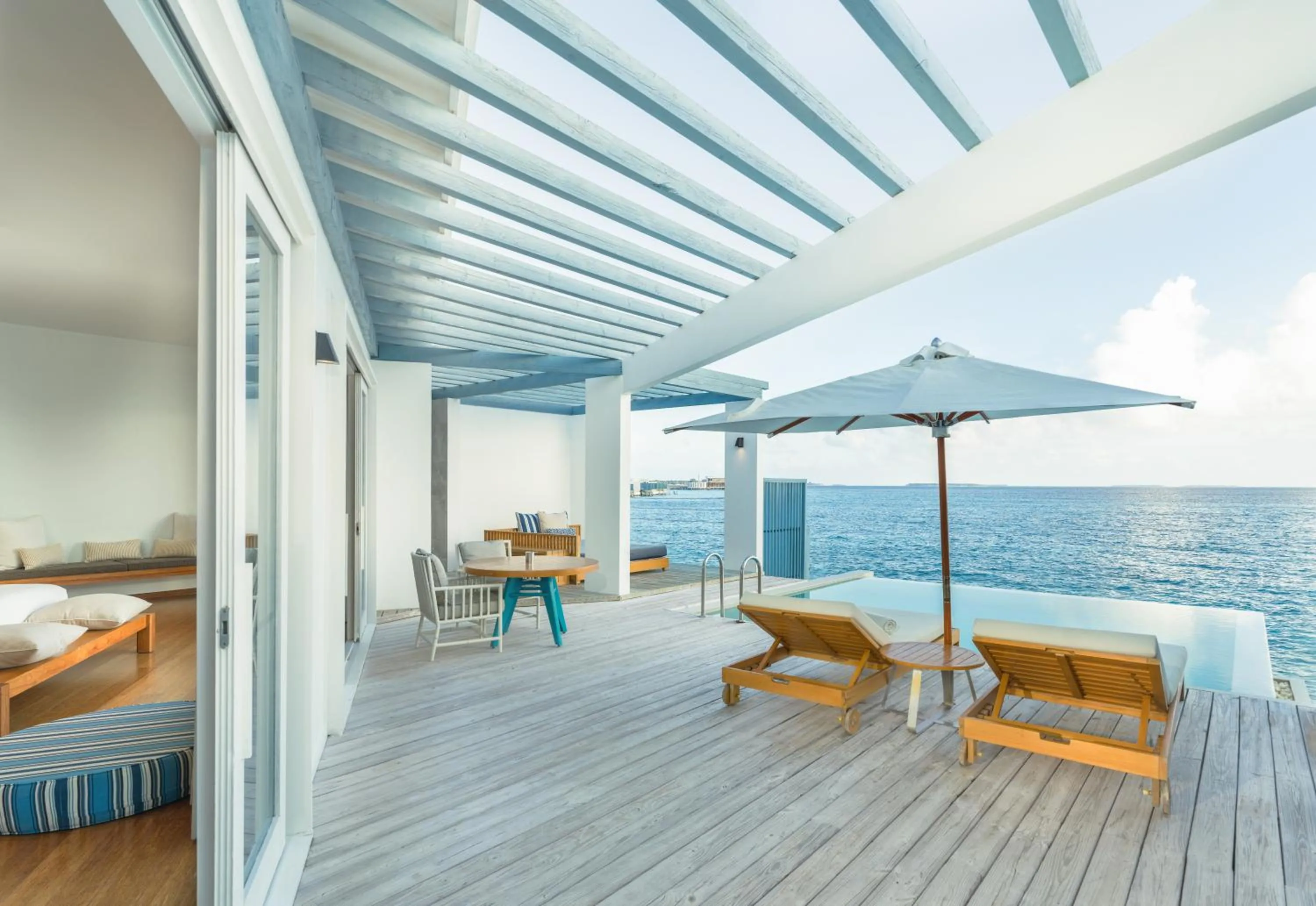 Balcony/Terrace in Amilla Maldives