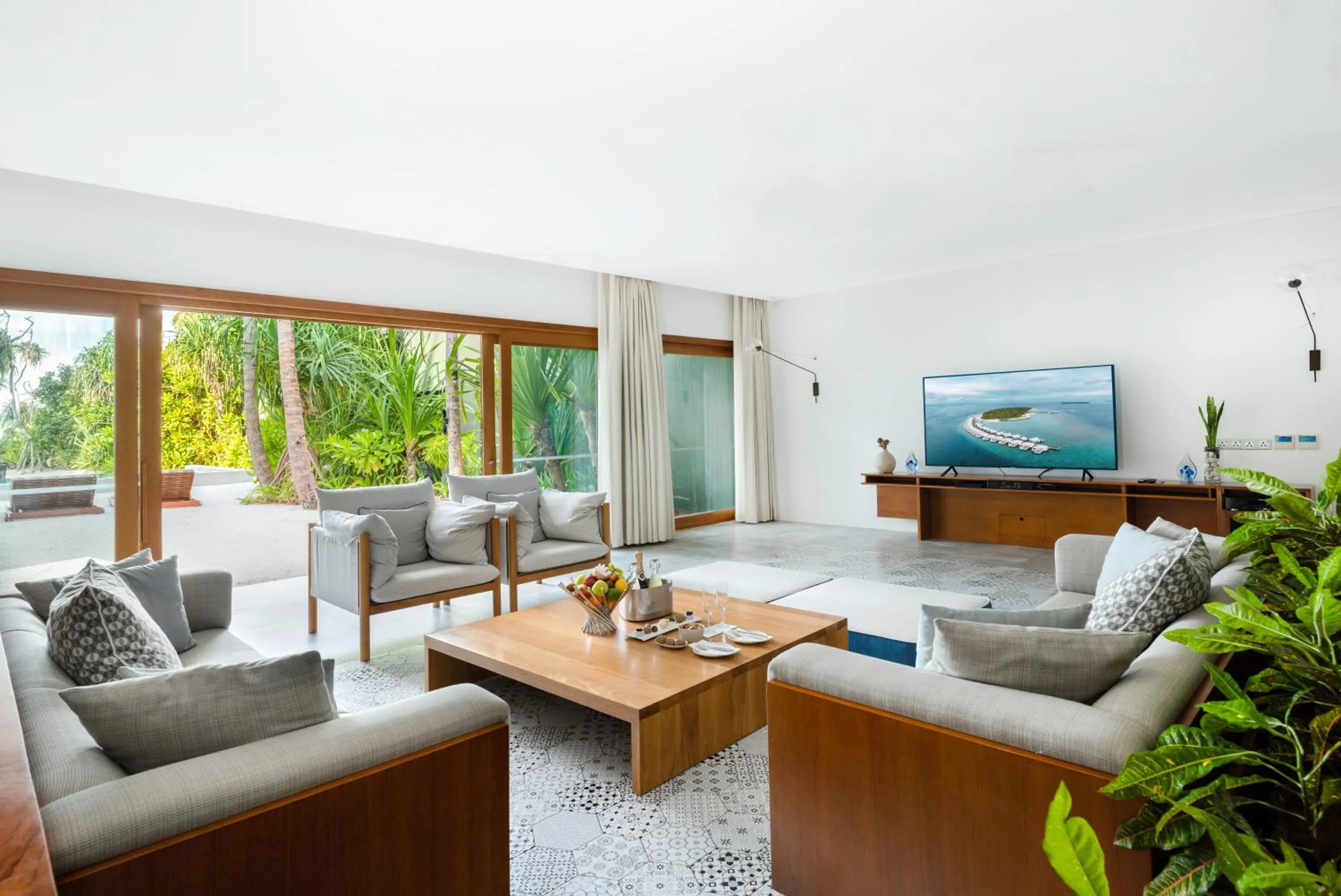 Seating area in Amilla Maldives