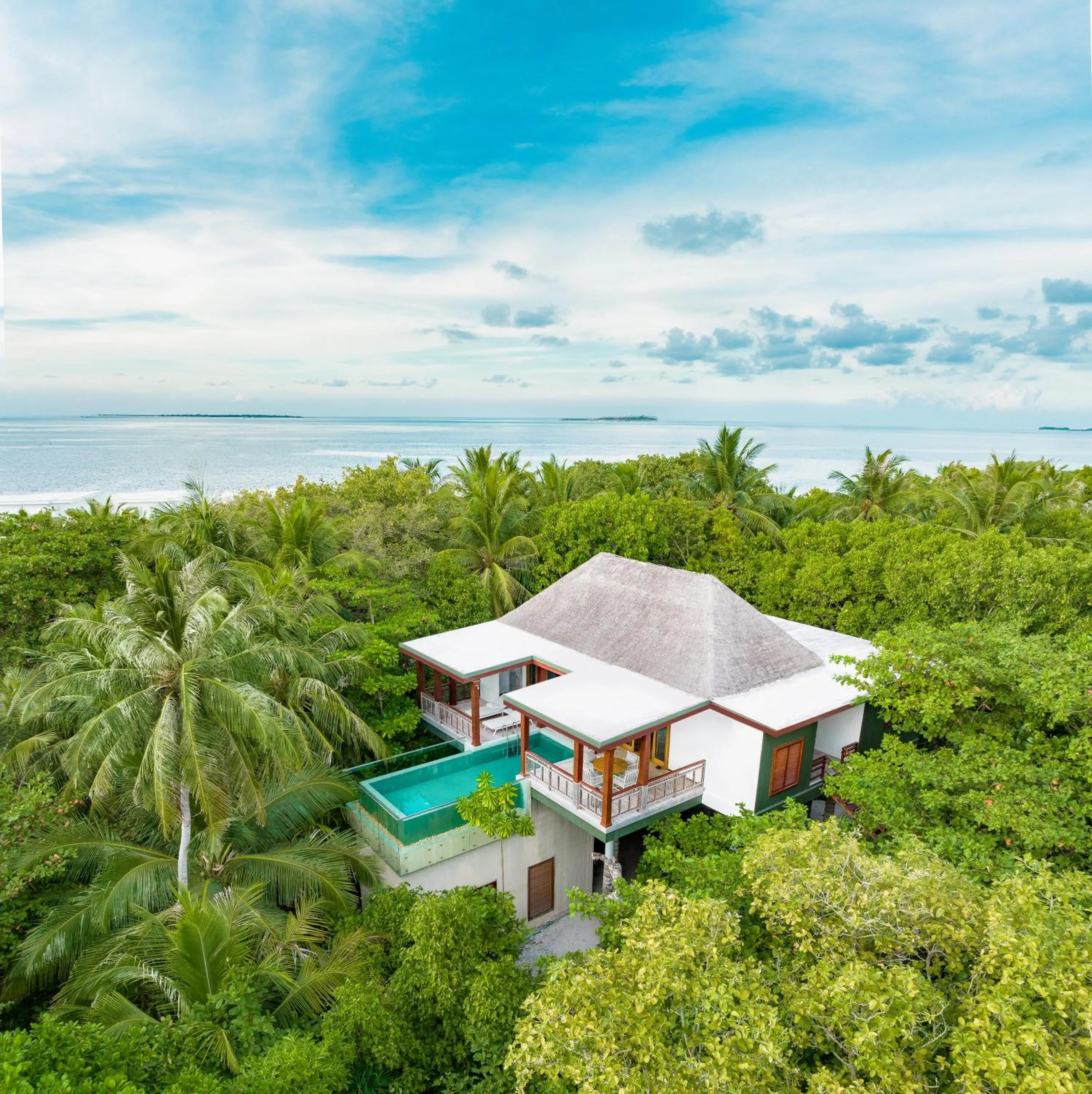 Natural landscape in Amilla Maldives