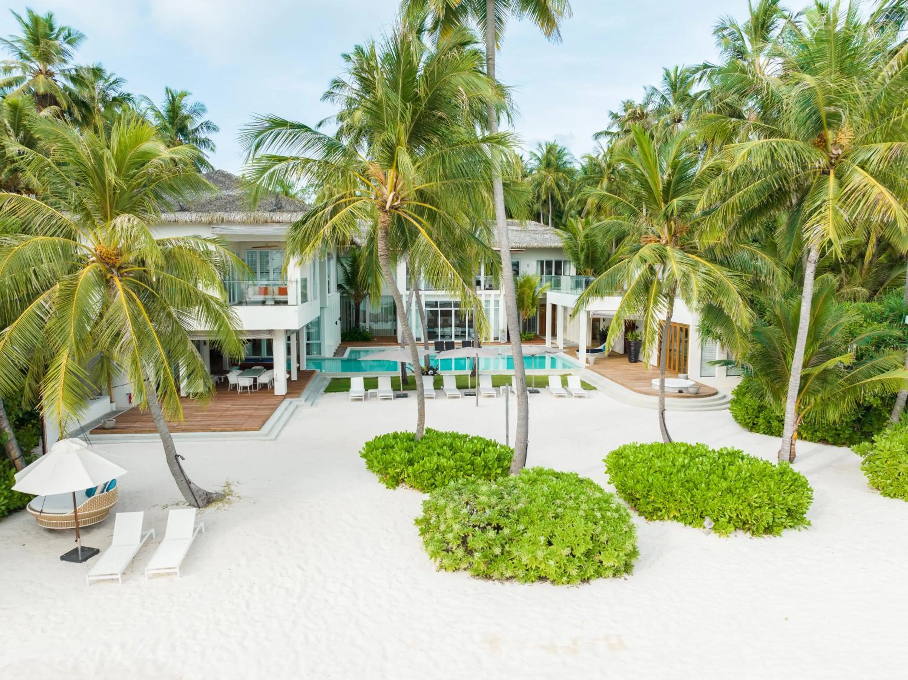 Natural landscape in Amilla Maldives